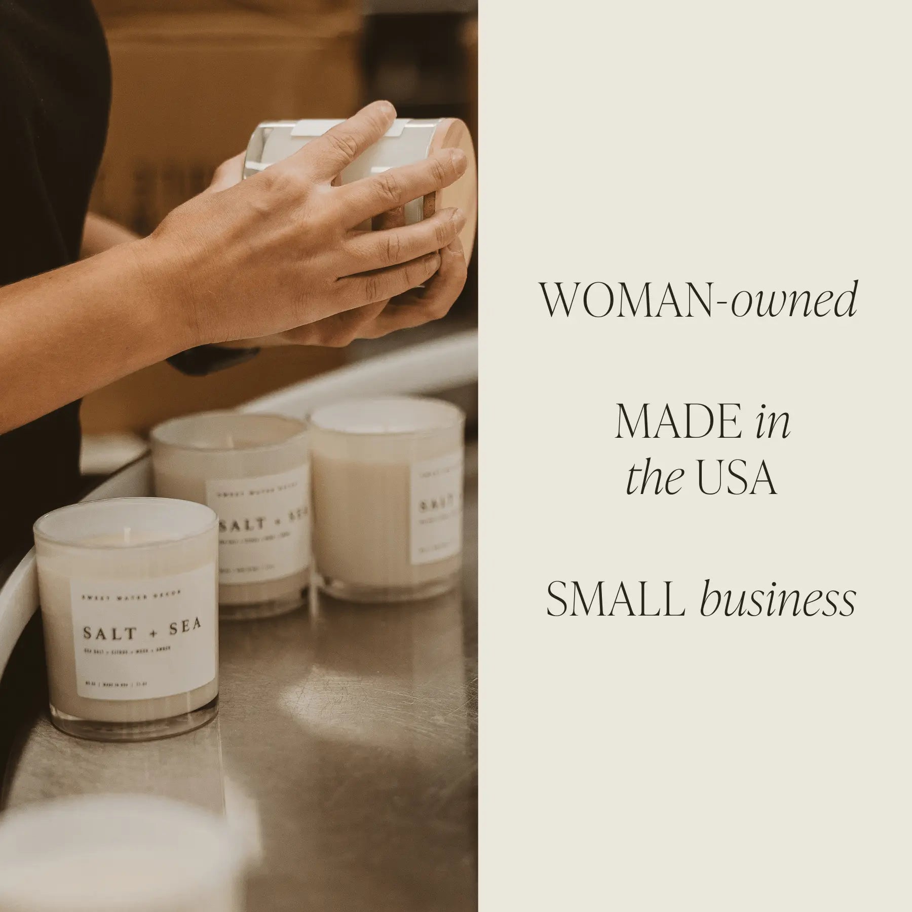 Mango and Coconut Soy Candle - White Jar - 11 oz Sweet Water Decor