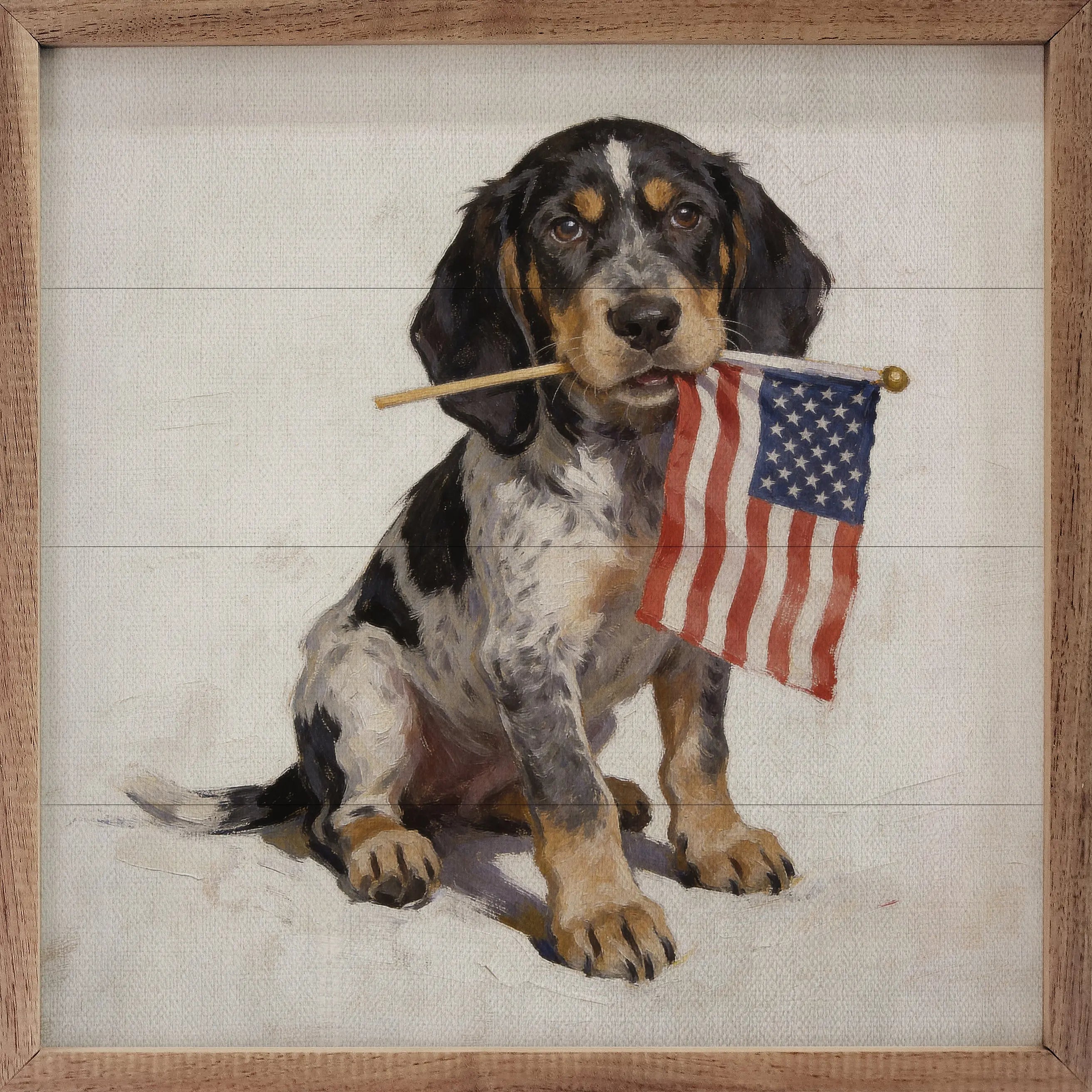 Patriotic Pets Bluetick Coonhound Kendrick Home Patriotic Pets Bluetick Coonhound Kendrick Home