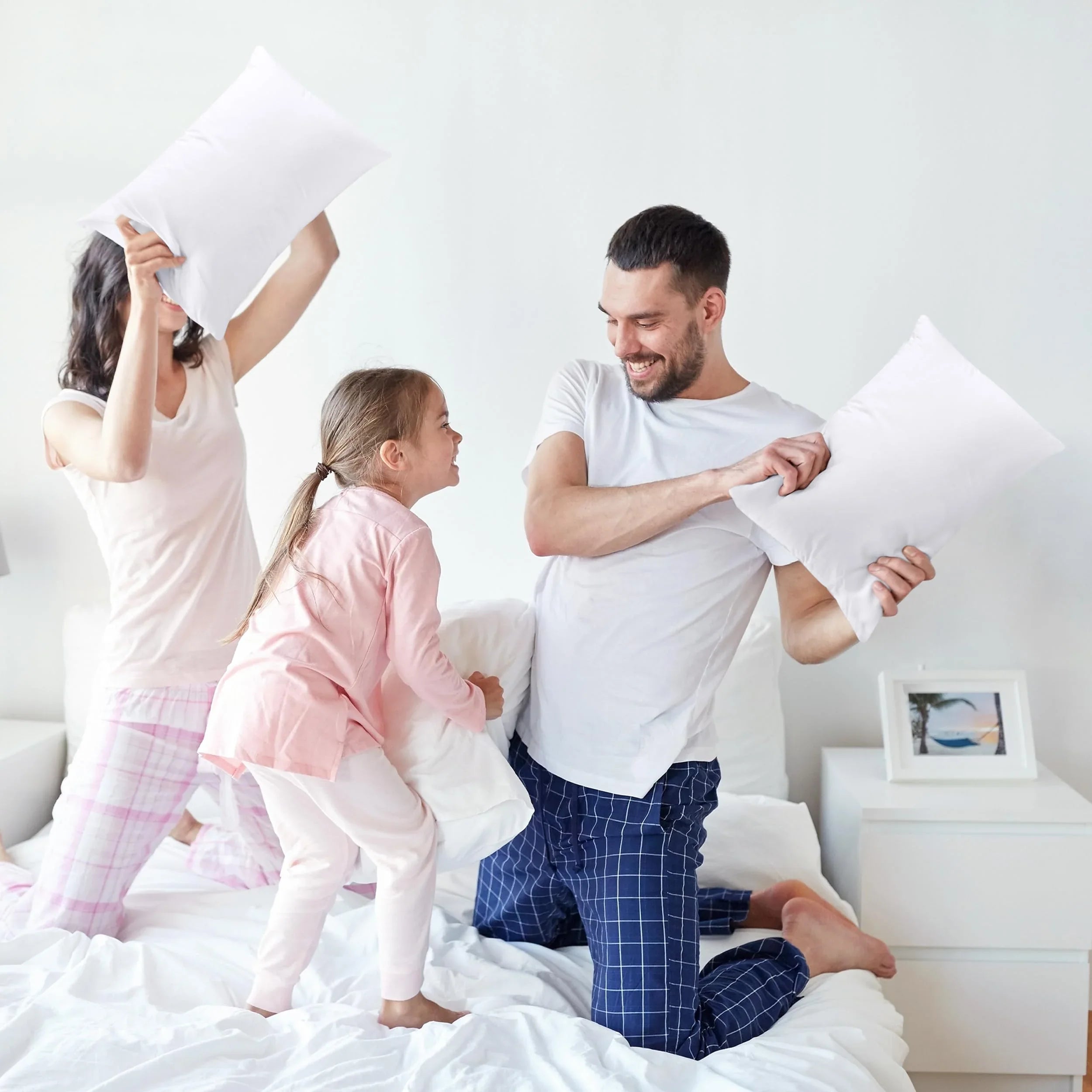 18" x 18" Throw Pillow Inserts (Set of 2) - KJ Cozy Designs