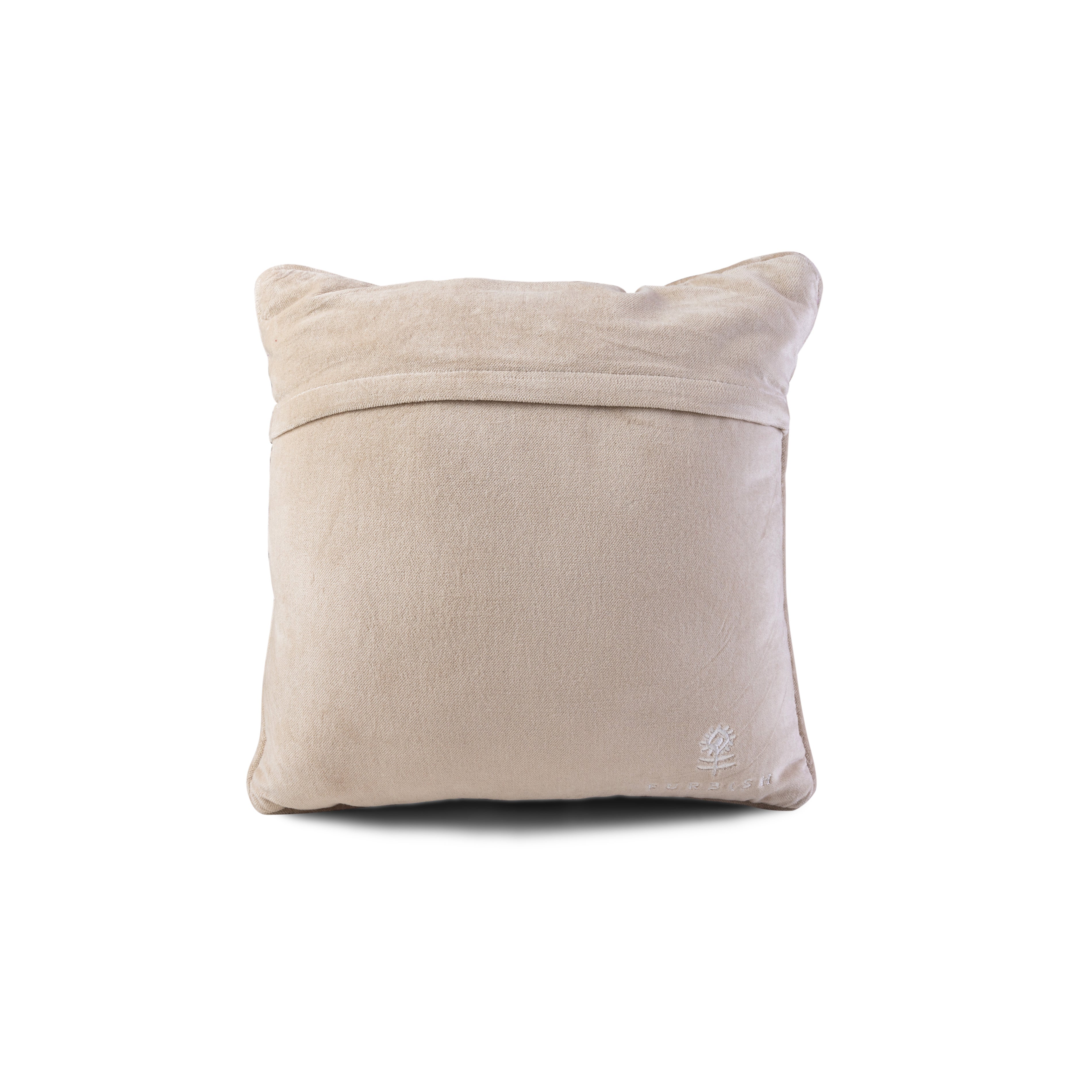 Leave by Nine Needlepoint Pillow Furbish Studio