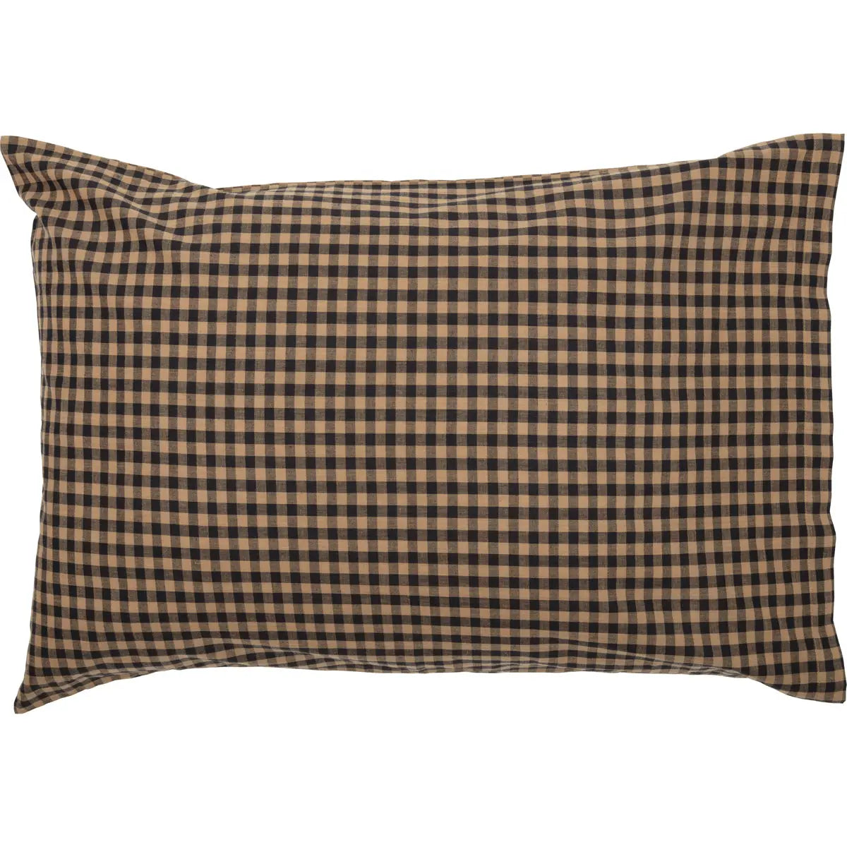 Black Check Star Standard Pillow Case Set of 2 21x30