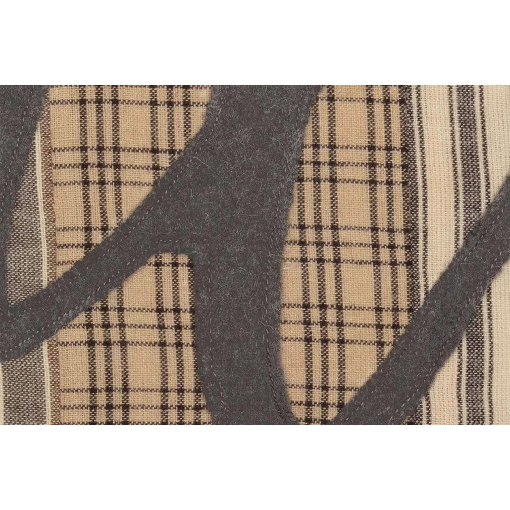 Sawyer Mill Charcoal Family Pillow – 14x22