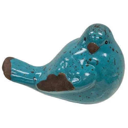Resin Blue Bird Set of 4
