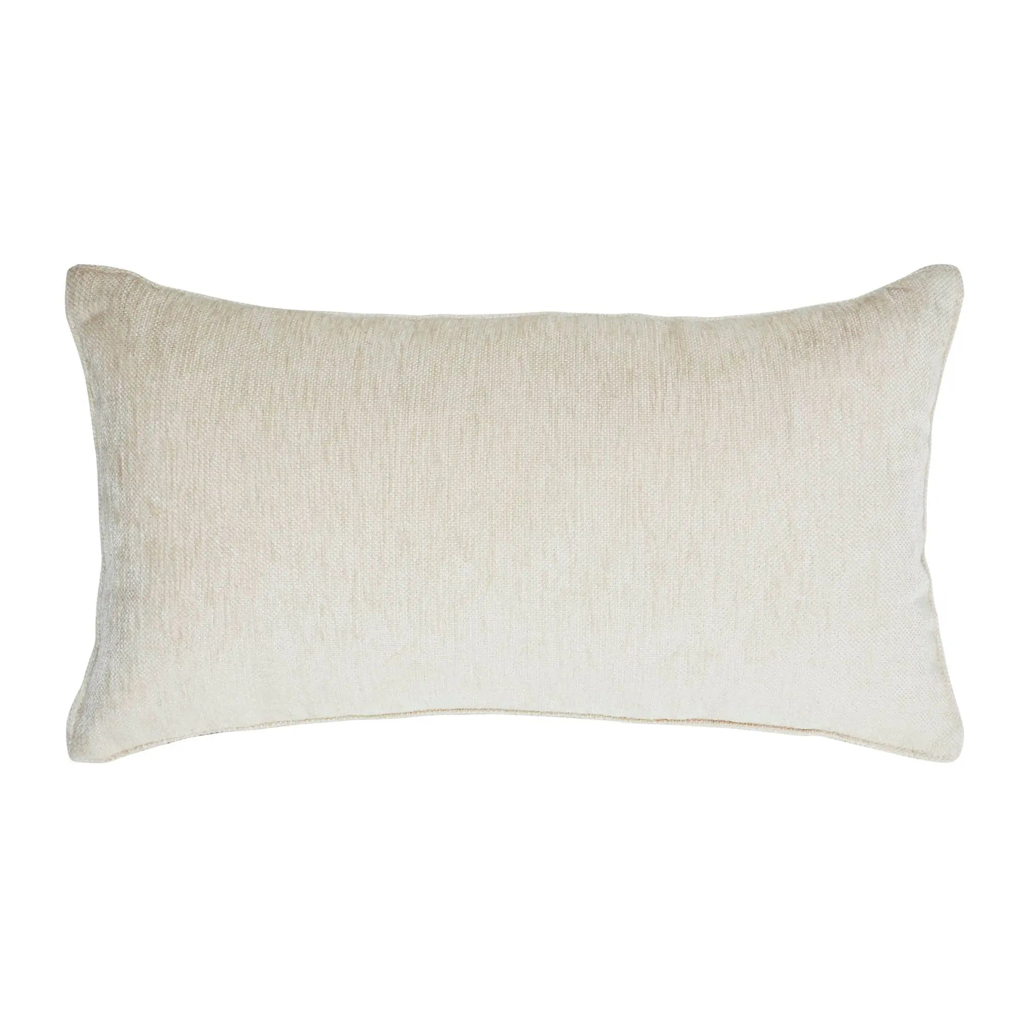 back of the Celebrate Grace Blessed Throw Pillow 7x13