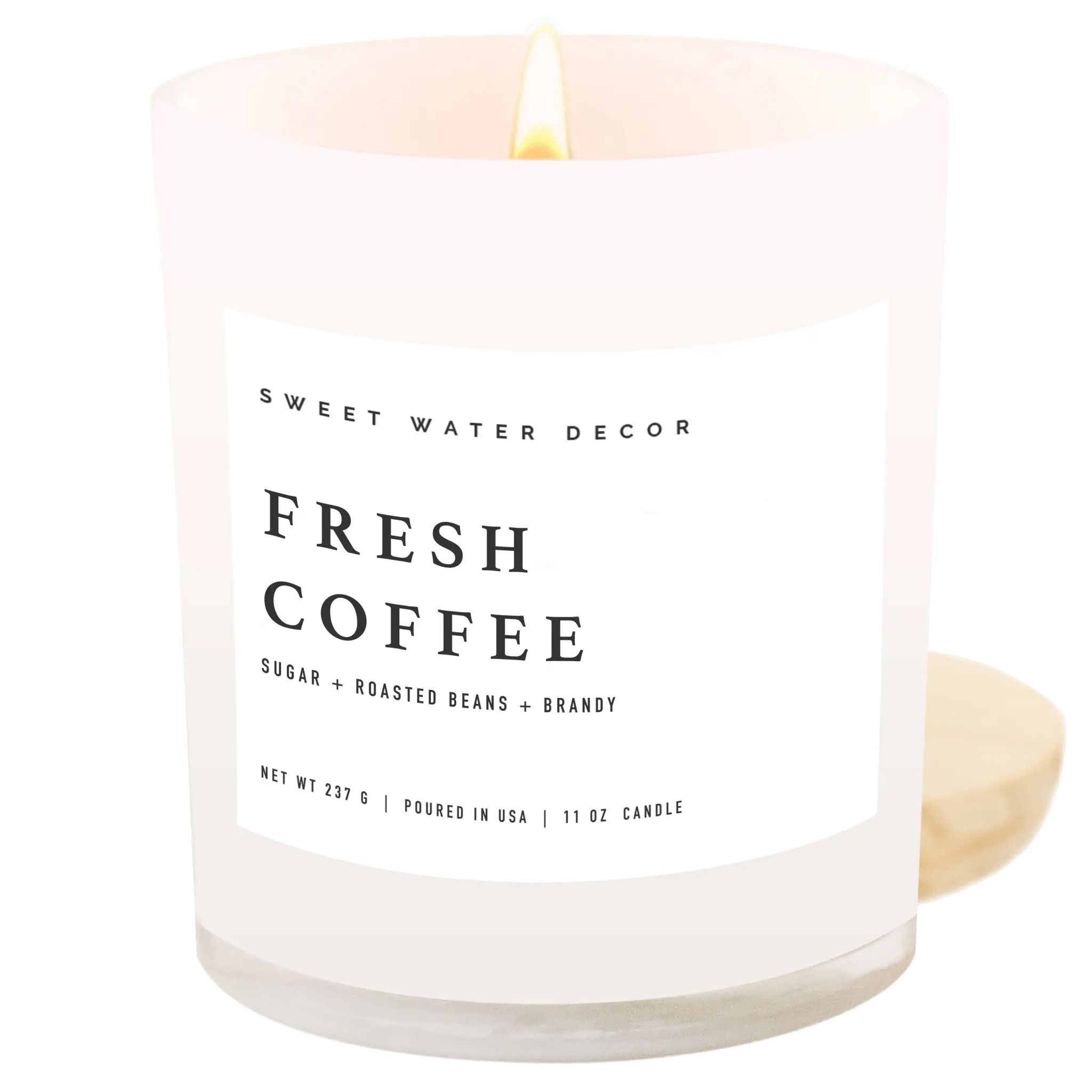 Fresh Coffee Soy Candle Sweet Water Decor