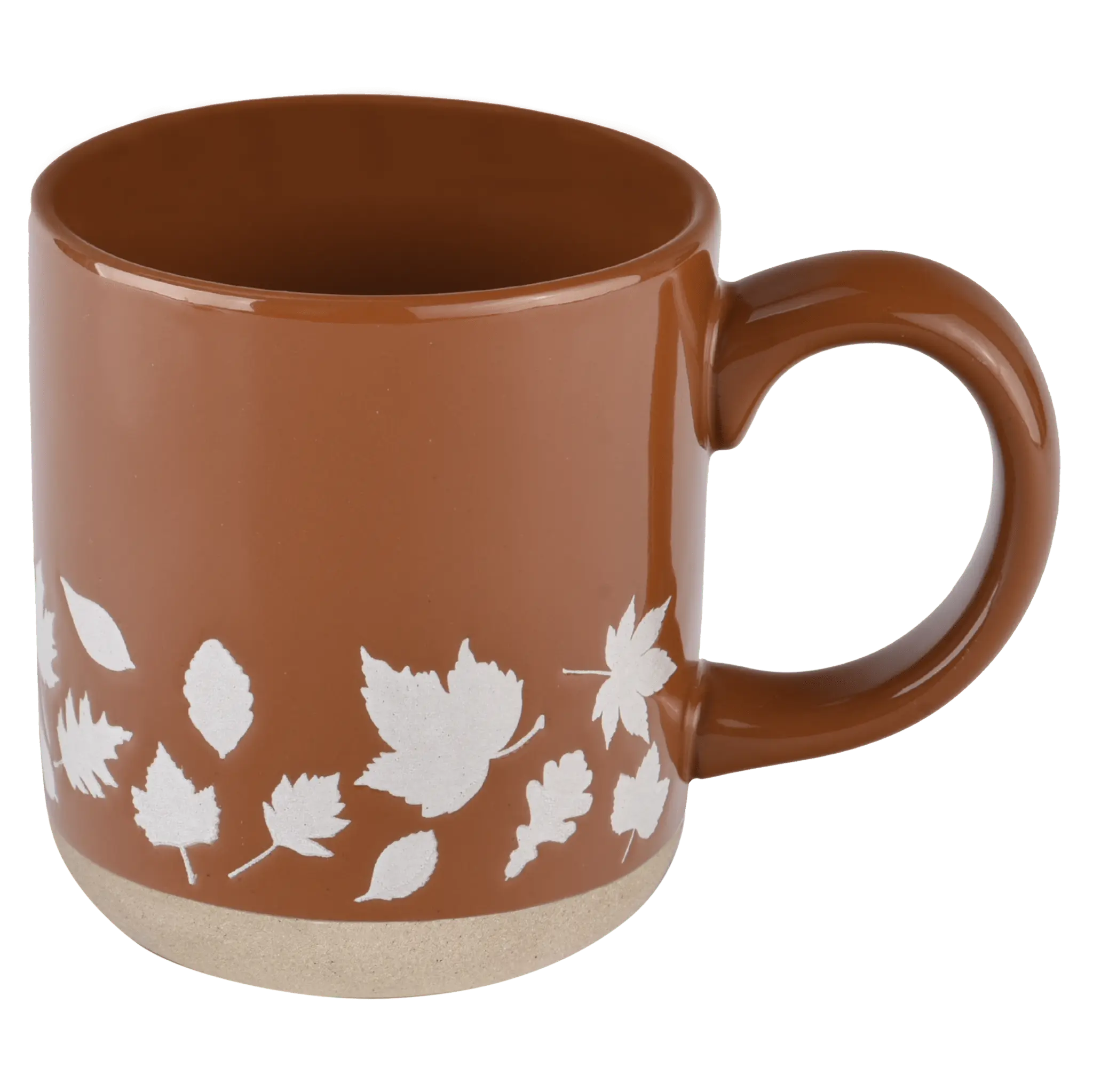Fall Leaves 14 oz Orange Stoneware Coffee Mug Sweet Water Decor Fall Leaves 14 oz Orange Stoneware Coffee Mug Sweet Water Decor