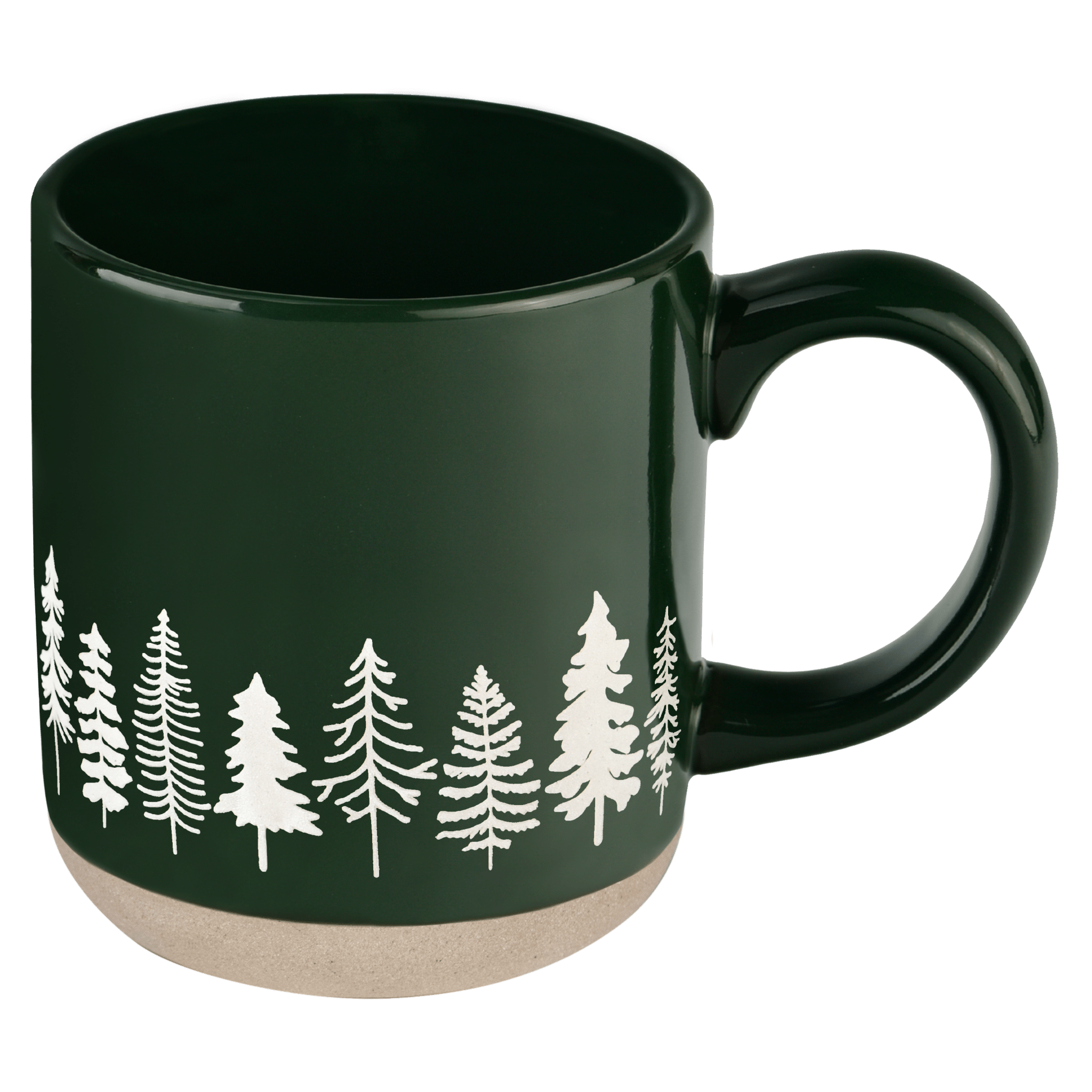 Pine Trees 14 oz Stoneware Coffee Mug Sweet Water Decor Pine Trees 14 oz Stoneware Coffee Mug Sweet Water Decor