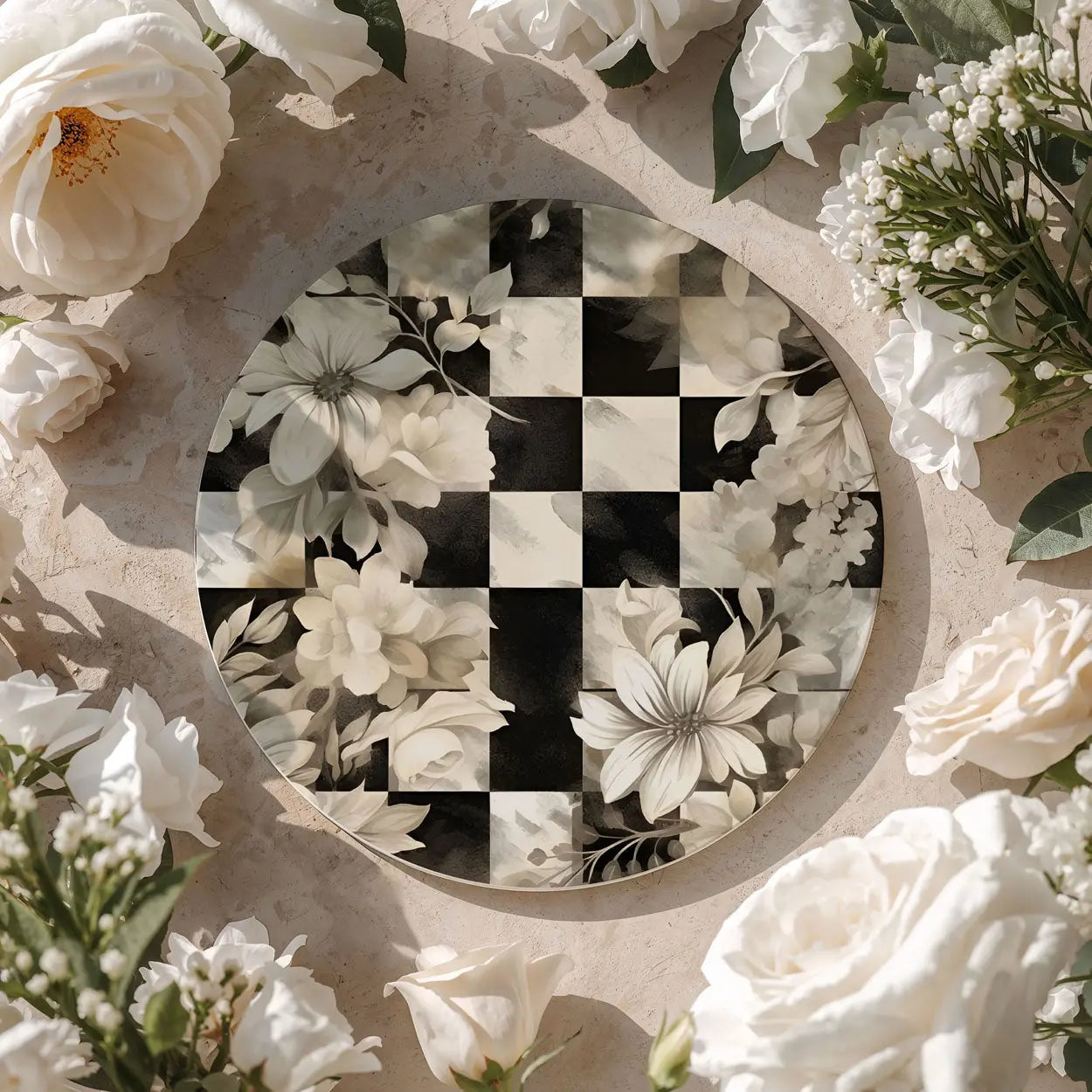 Courtly Check Coasters Gia Roma Courtly Check Coasters Gia Roma