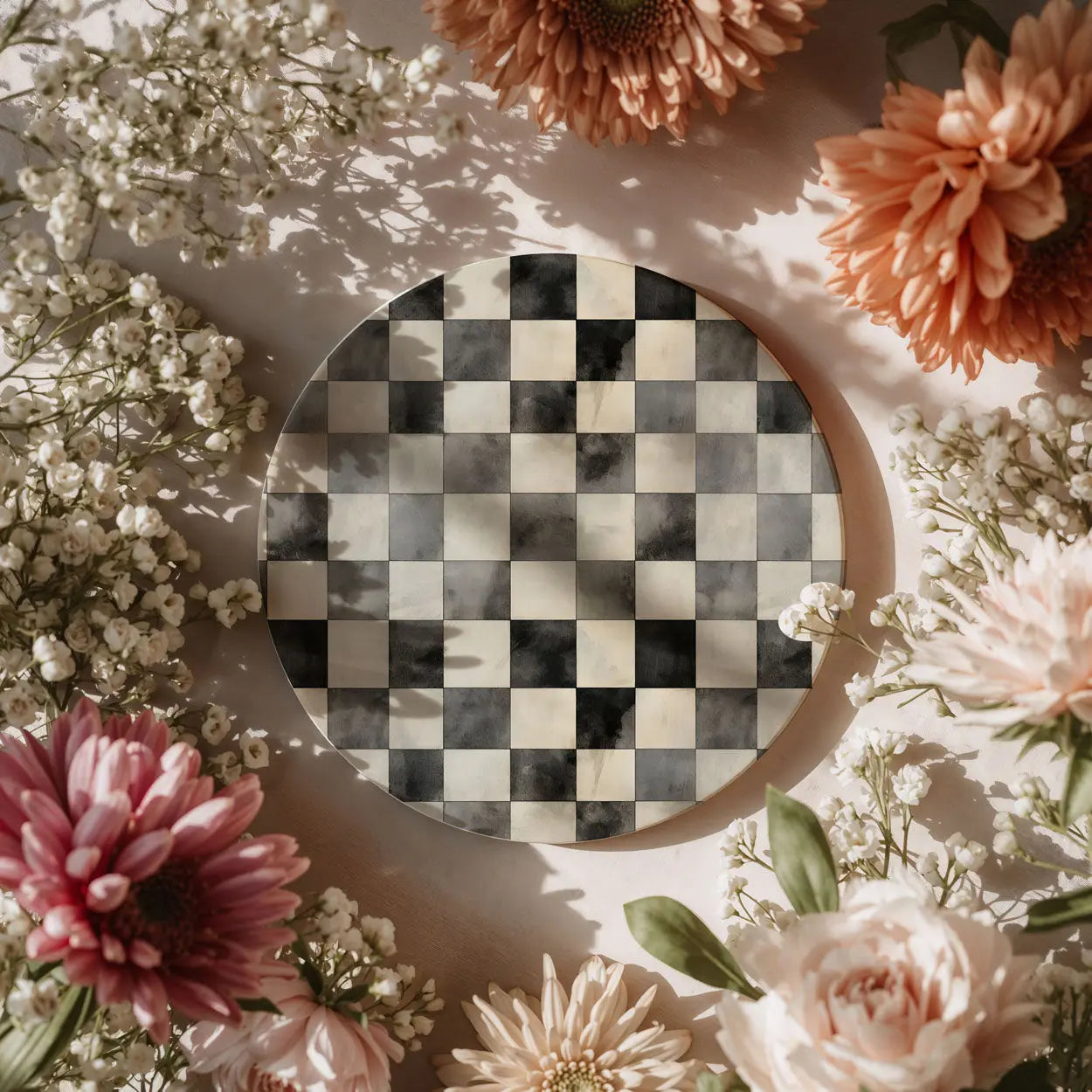 Courtly Check Coasters Gia Roma Courtly Check Coasters Gia Roma