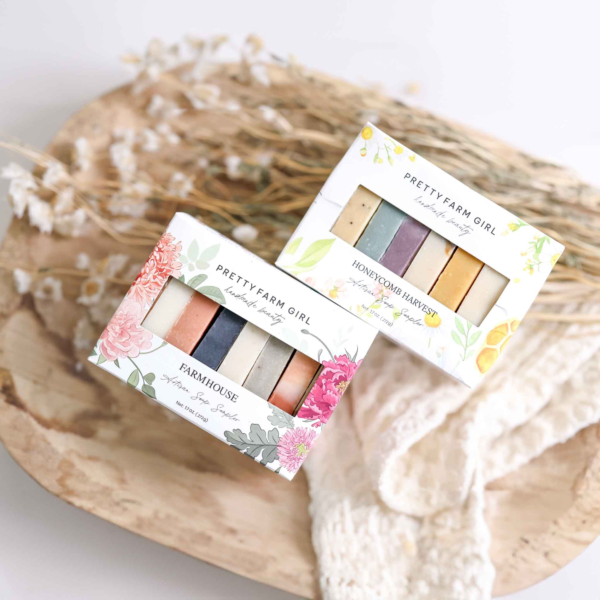 Complete Soap Sampler Set Pretty farm girl Complete Soap Sampler Set Pretty farm girl