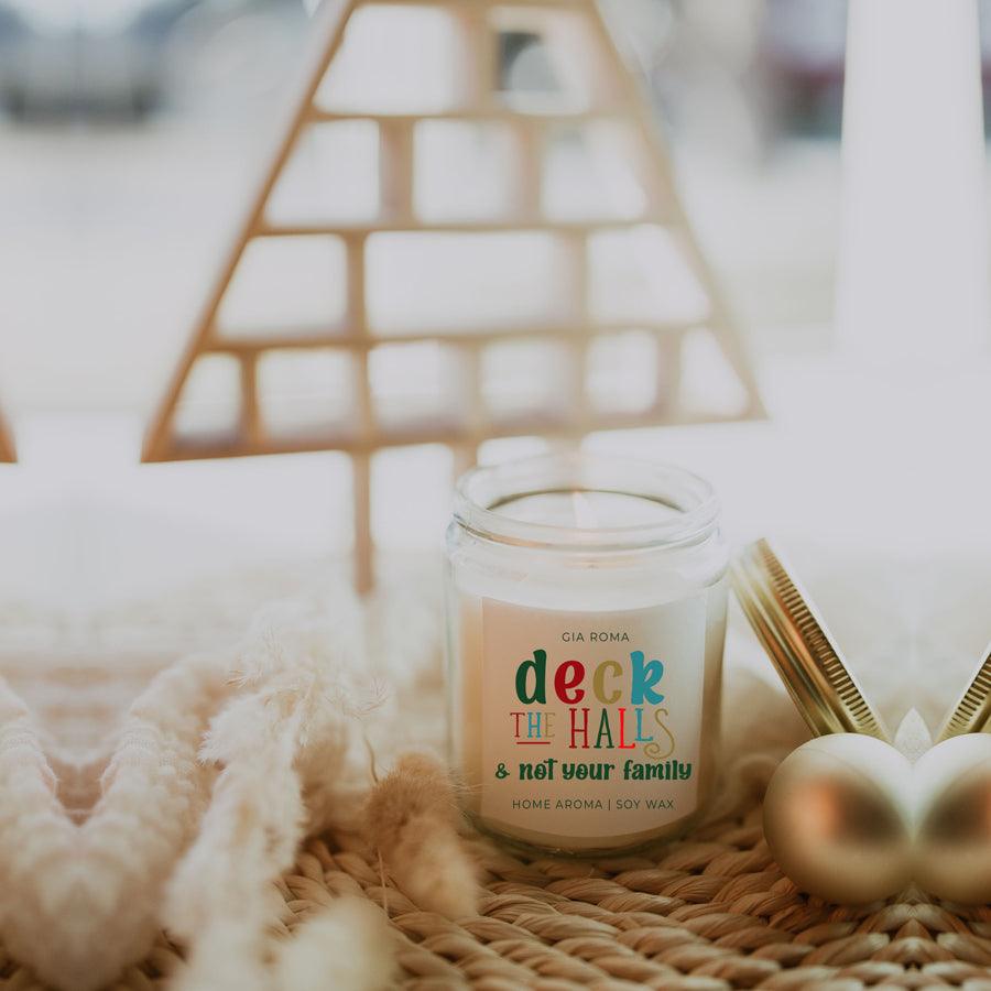 Deck The Halls Candle Gia Roma Deck The Halls Candle Gia Roma
