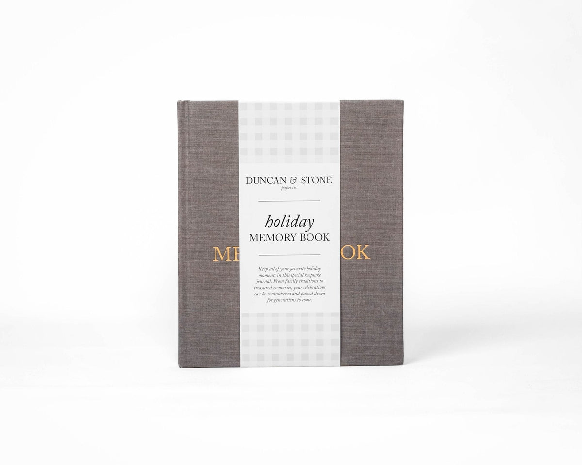 holiday memory book by Duncan & Stone
