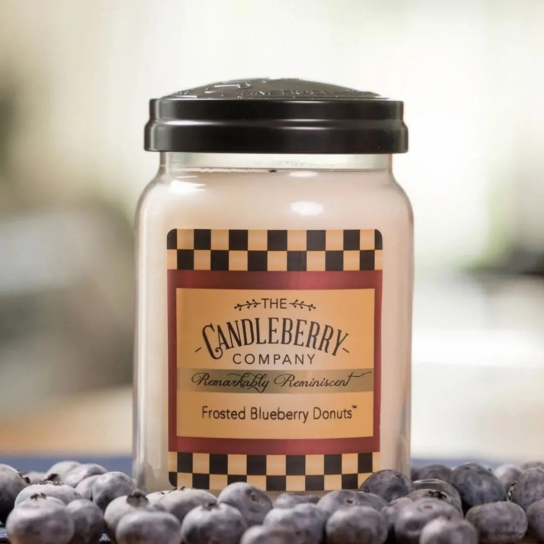 Frosted Blueberry Donuts™, Large Jar Candle (Collective)