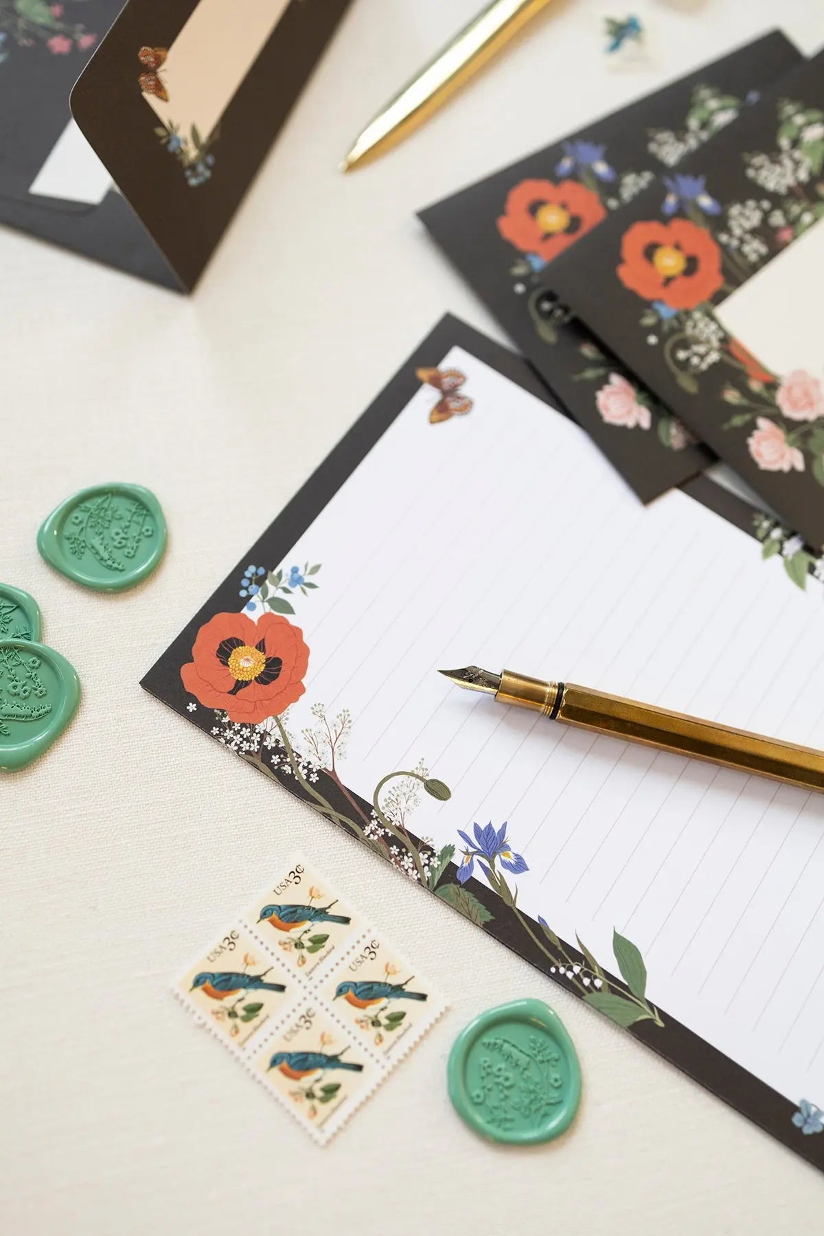 WILD FLOWERS | Letter Writing Set Botanica Paper Co.® WILD FLOWERS | Letter Writing Set Botanica Paper Co.®
