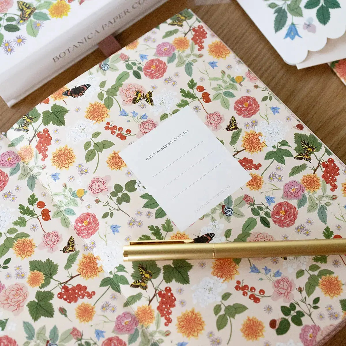 REVERIE | LINEN-BOUND PLANNER Botanica Paper Co.® REVERIE | LINEN-BOUND PLANNER Botanica Paper Co.®