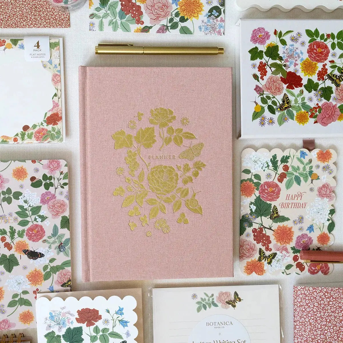 REVERIE | LINEN-BOUND PLANNER Botanica Paper Co.® REVERIE | LINEN-BOUND PLANNER Botanica Paper Co.®