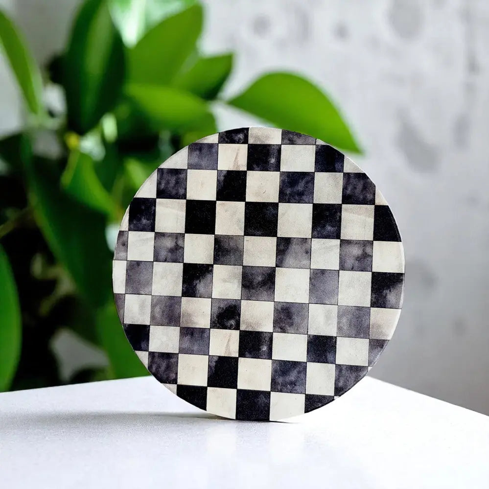 Courtly Check Coasters Gia Roma Courtly Check Coasters Gia Roma