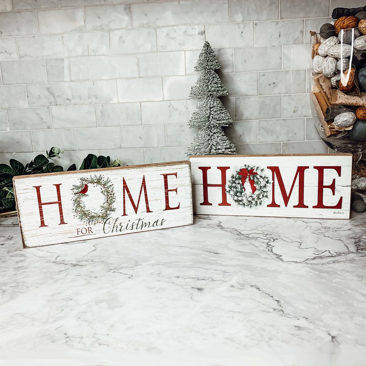 Home for Christmas Sign Gia Roma Home for Christmas Sign Gia Roma