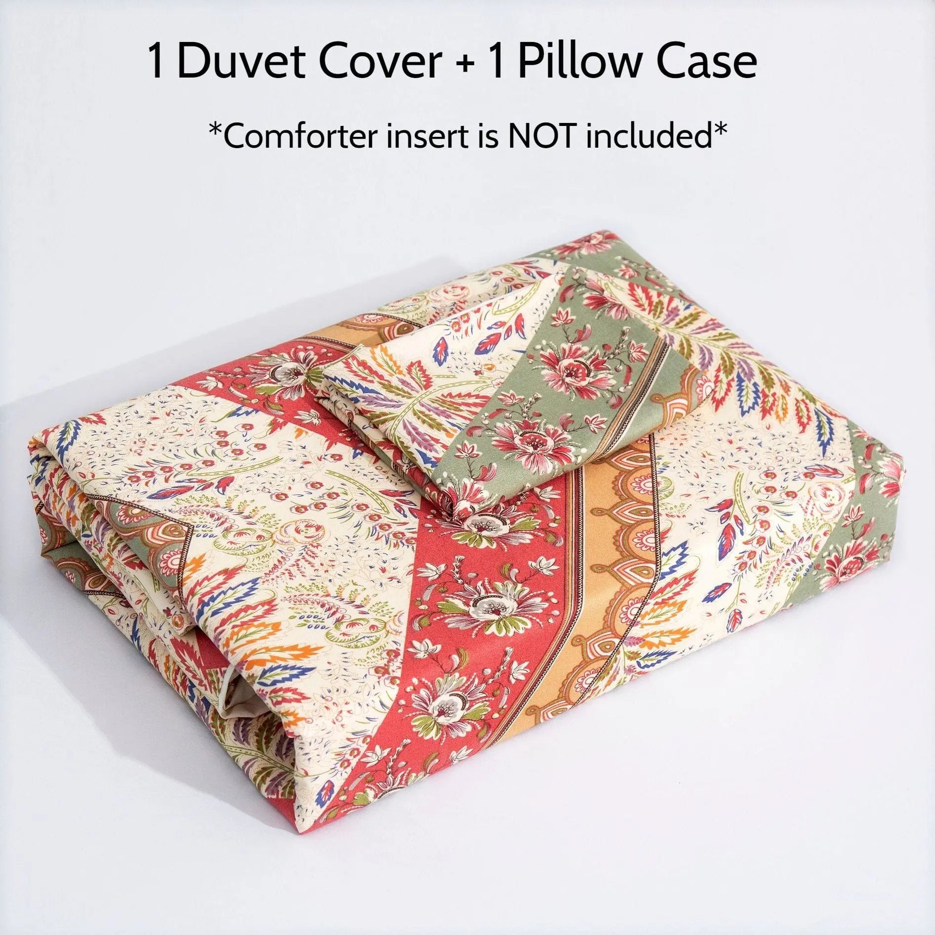 DaDa Bedding Cranberry Sage Floral Chevron Duvet Cover Set DaDalogy Bedding Collection DaDa Bedding Cranberry Sage Floral Chevron Duvet Cover Set DaDalogy Bedding Collection