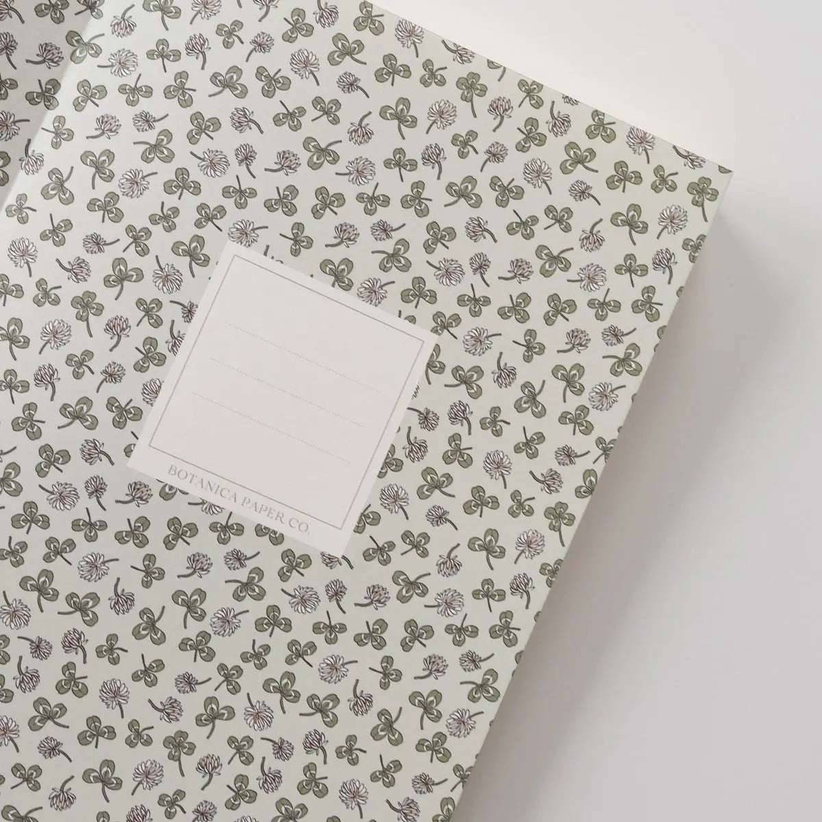 CLOVER | Deluxe Notebook Botanica Paper Co.® CLOVER | Deluxe Notebook Botanica Paper Co.®