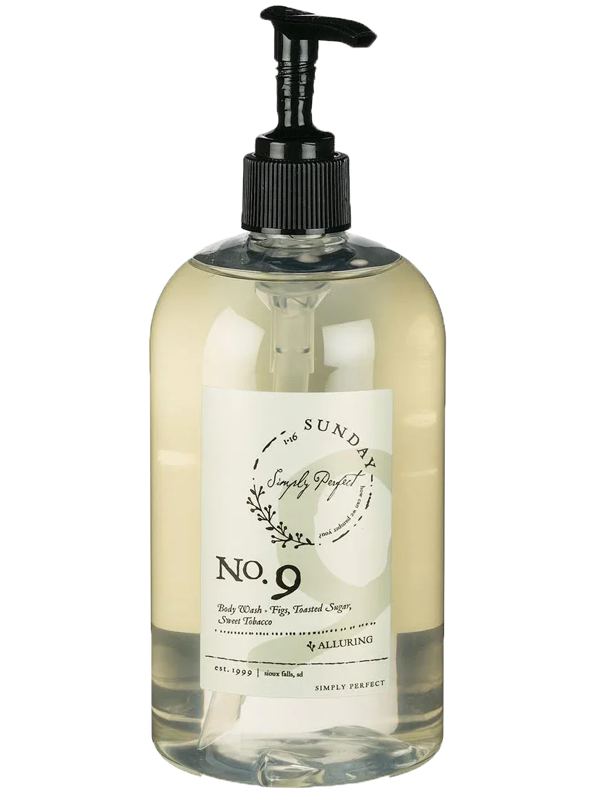 No. 9 Body Wash – Simply Perfect Sunday Collection (16 oz)