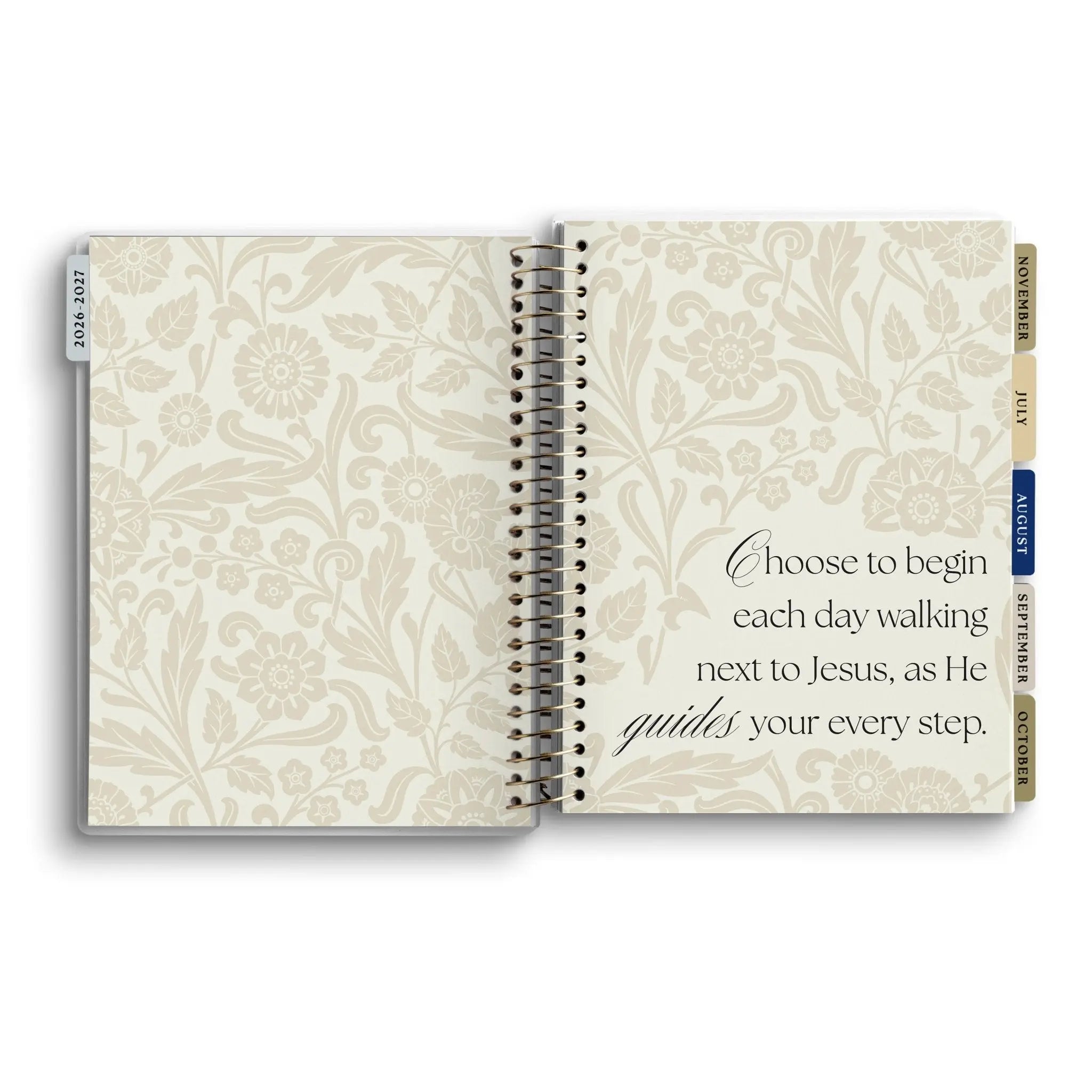 Walking with Jesus All Day, Every Day 2026-2027 18 Month Planner Sweet Water Decor Walking with Jesus All Day, Every Day 2026-2027 18 Month Planner Sweet Water Decor