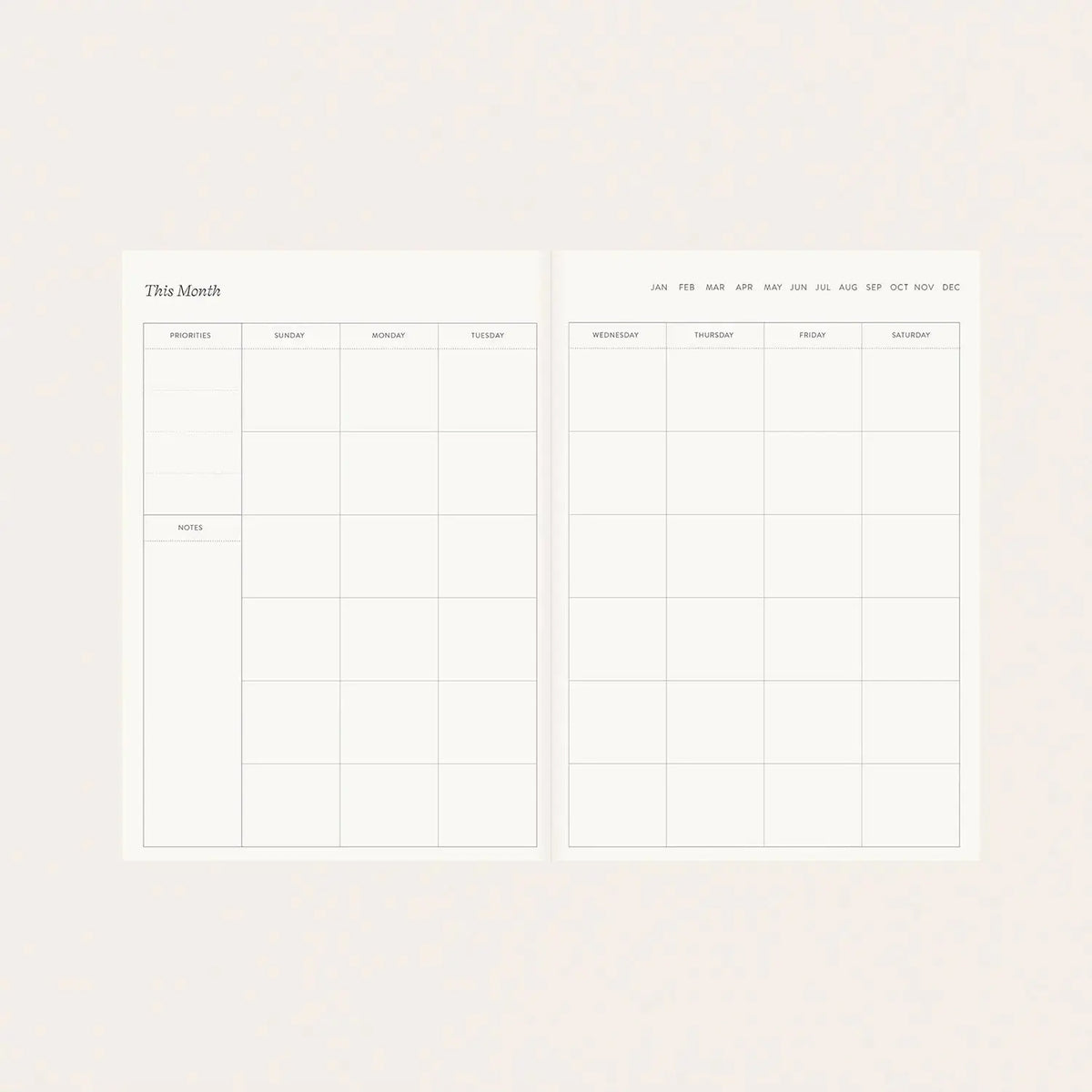 REVERIE | LINEN-BOUND PLANNER Botanica Paper Co.® REVERIE | LINEN-BOUND PLANNER Botanica Paper Co.®