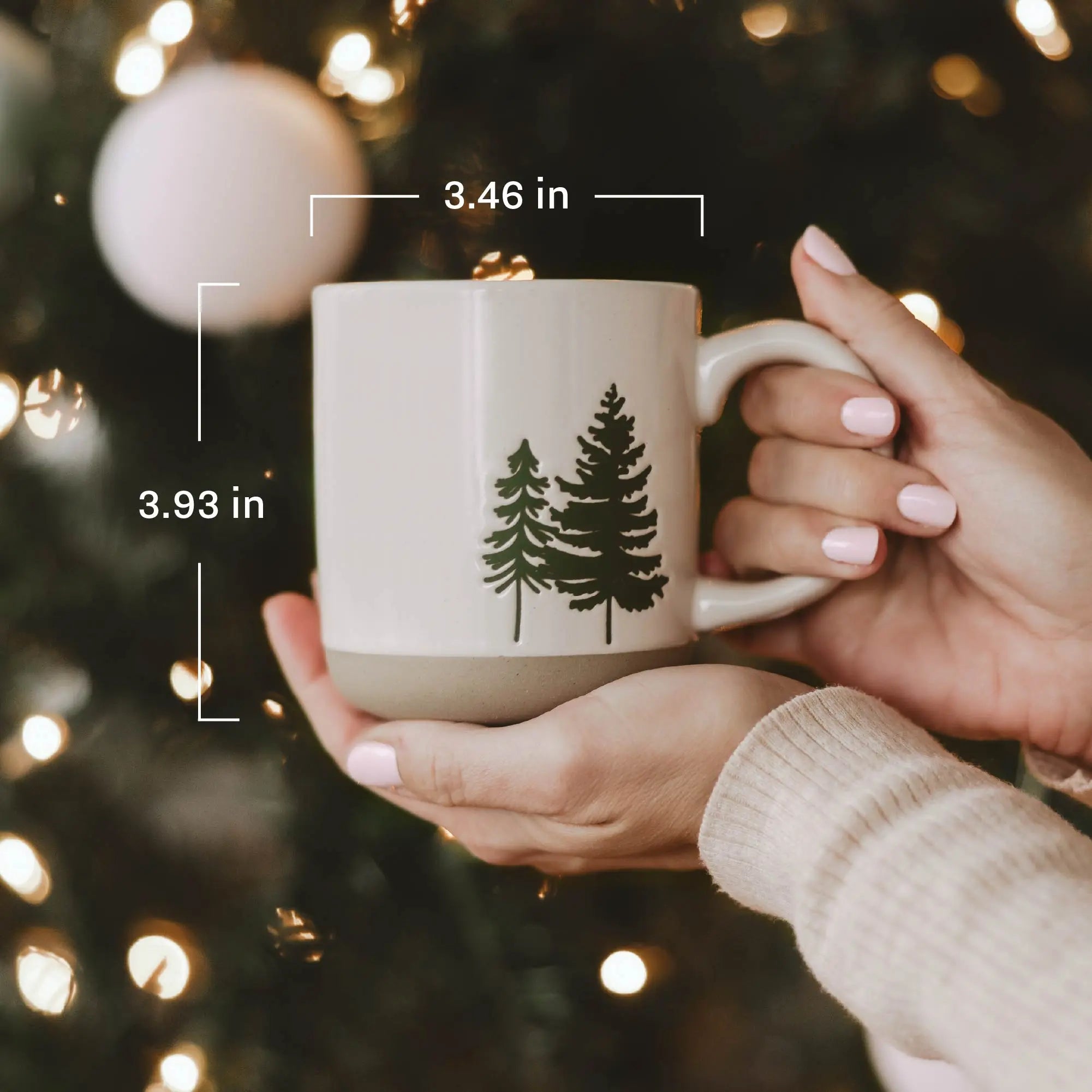 Pine Trees 14 oz Stoneware Coffee Mug Sweet Water Decor Pine Trees 14 oz Stoneware Coffee Mug Sweet Water Decor