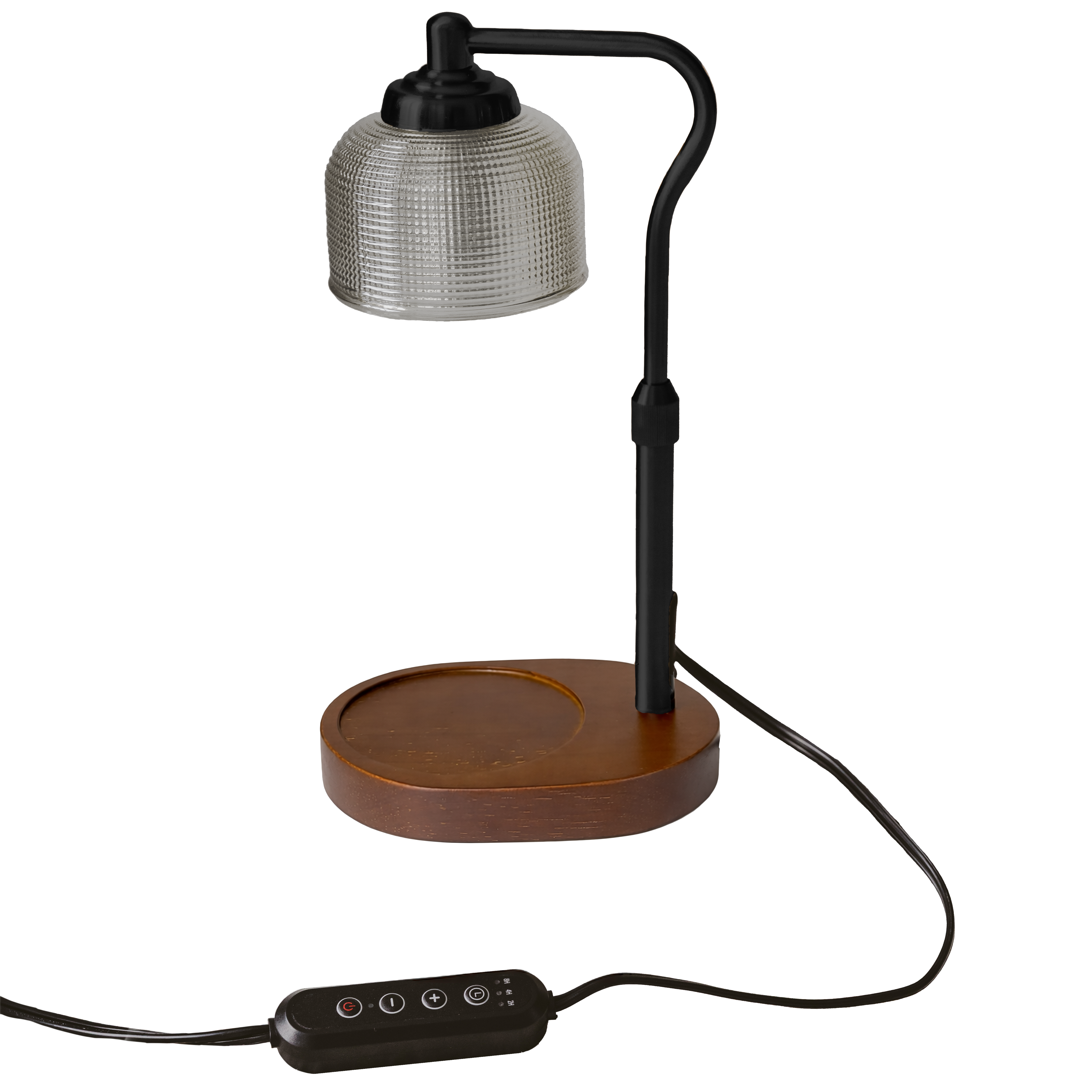 Candle Warmer Lamp with Wood Base Sweet Water Decor