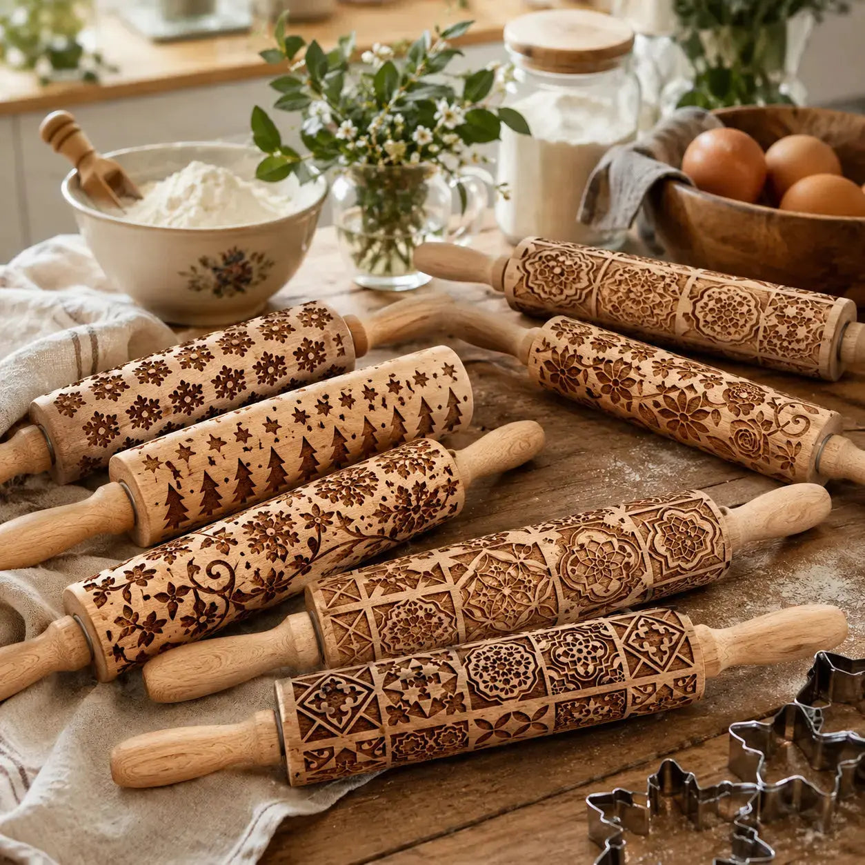 Rolling Pins - Box Style Gia Roma Rolling Pins - Box Style Gia Roma