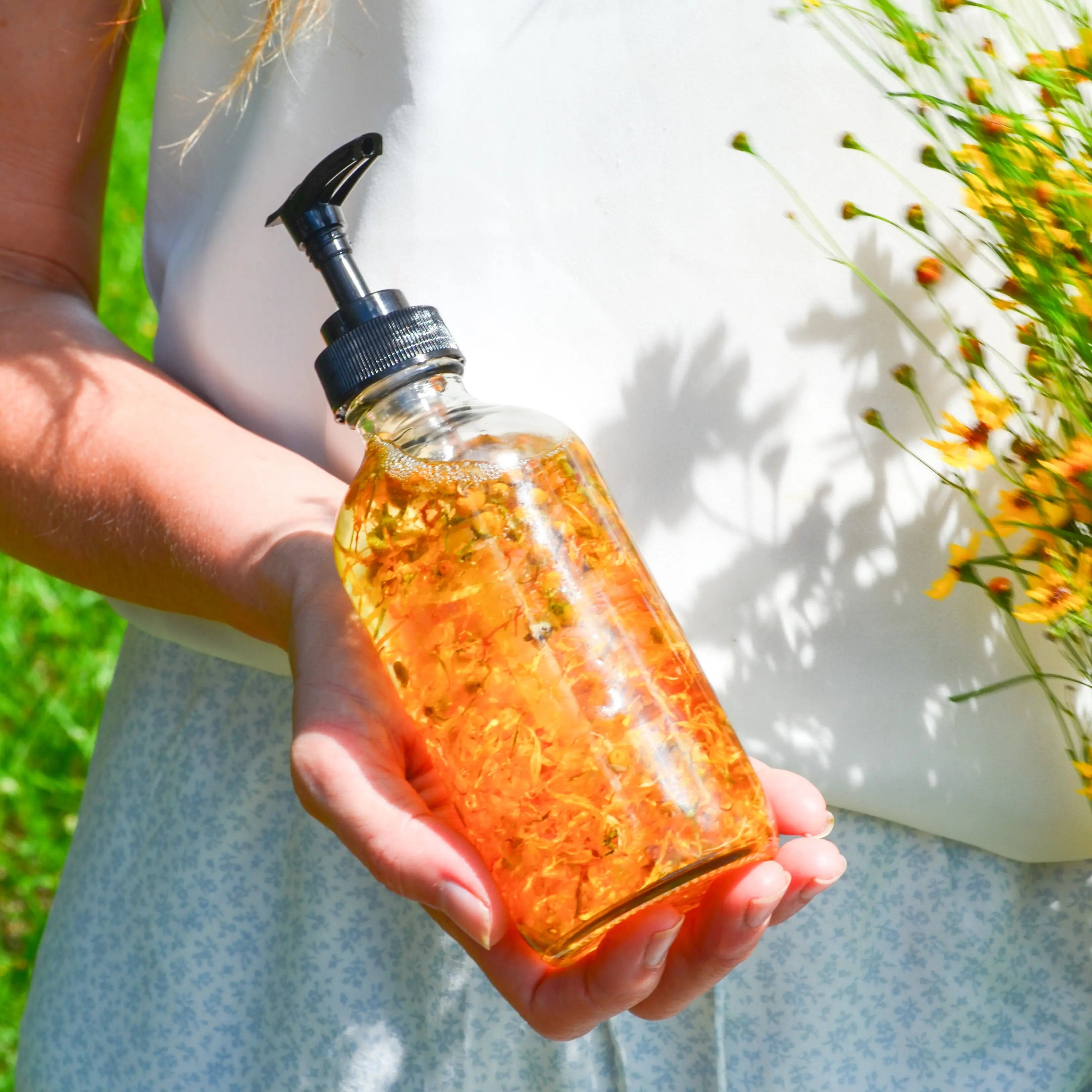 Bare Flower Fragrance-Free Body Oil Pretty farm girl
