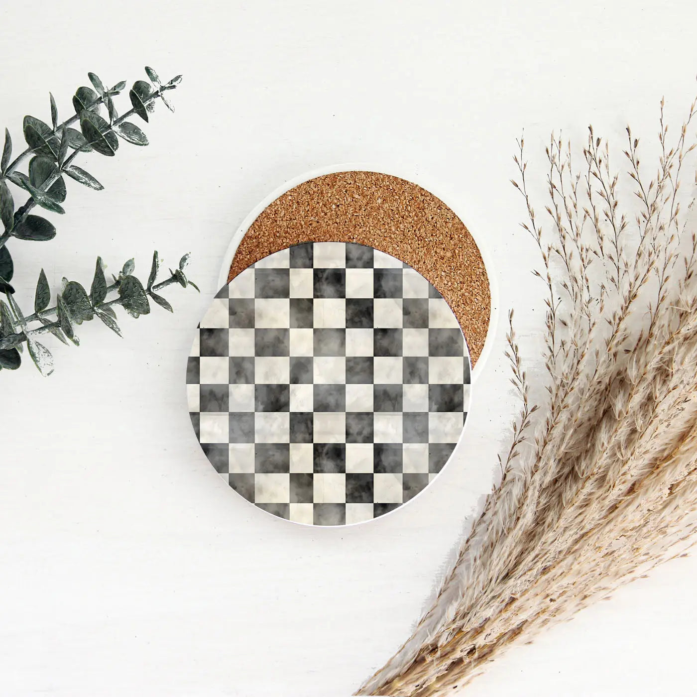 Courtly Check Coasters Gia Roma Courtly Check Coasters Gia Roma