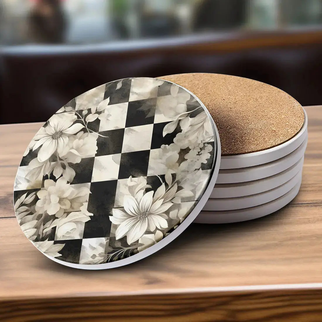 Courtly Check Coasters Gia Roma Courtly Check Coasters Gia Roma