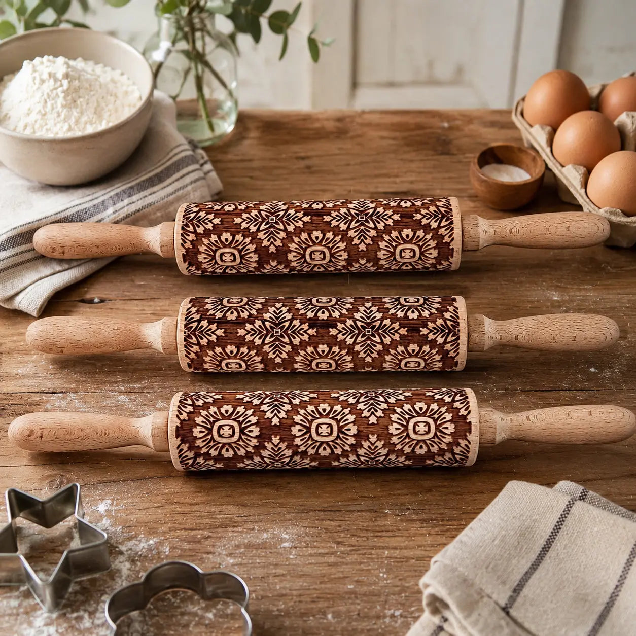 Rolling Pins - Box Style Gia Roma Rolling Pins - Box Style Gia Roma