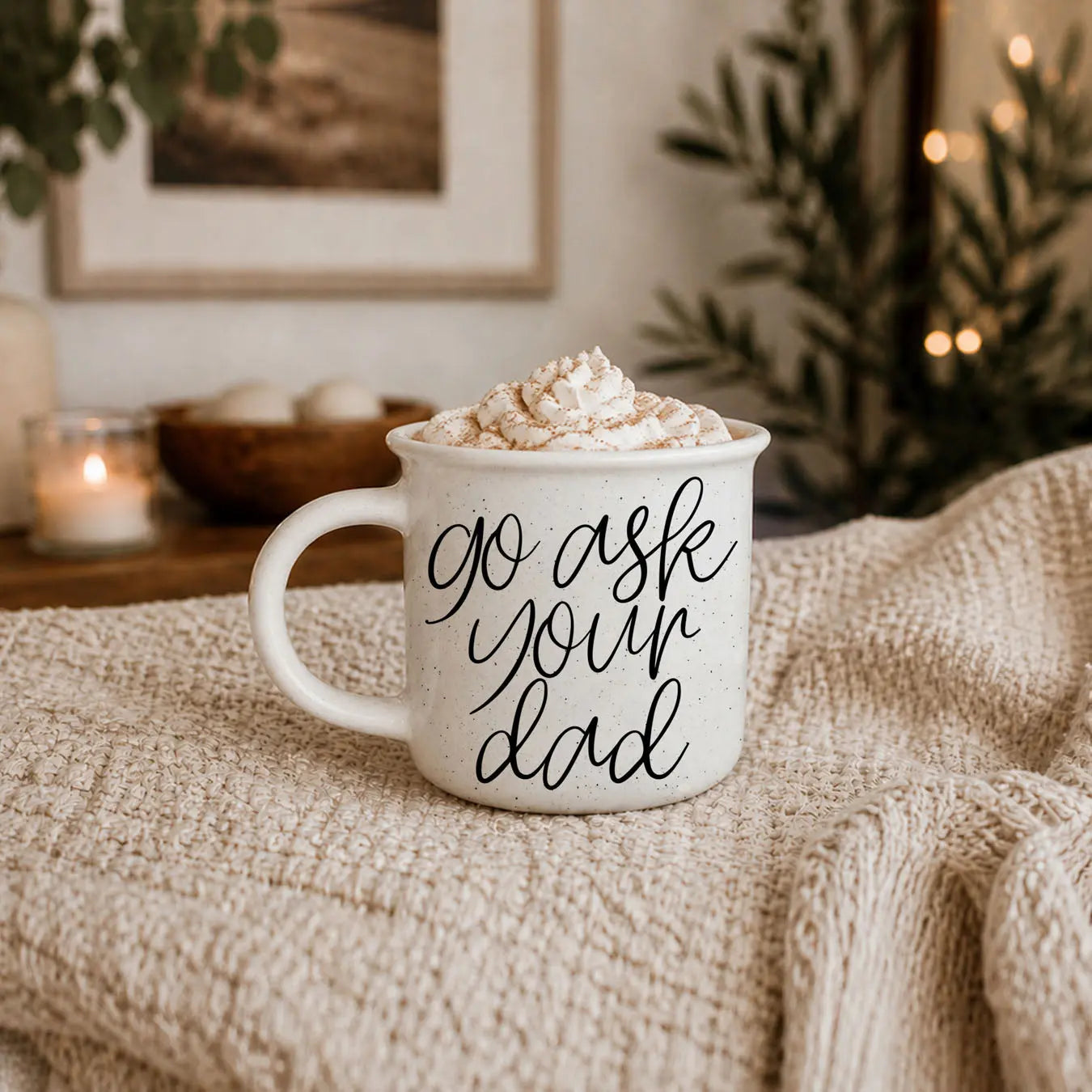 Ask Your Dad Ceramic Coffee Mu Gia Roma