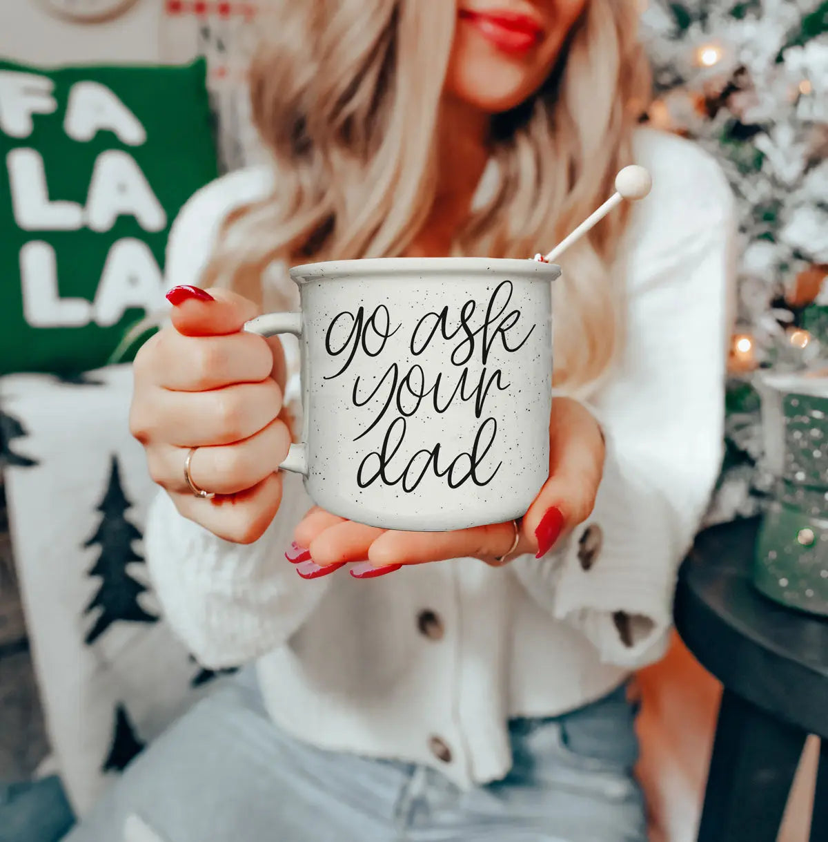 Ask Your Dad Ceramic Coffee Mu Gia Roma