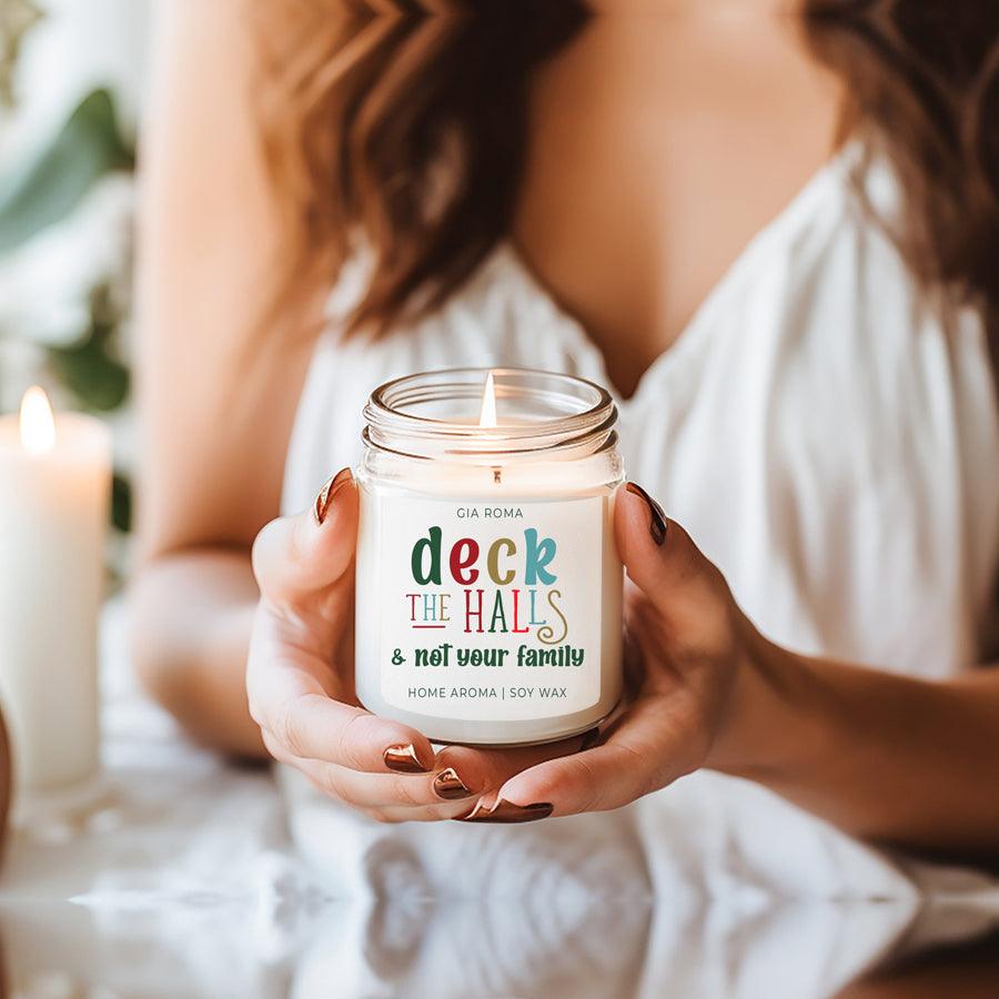 Deck The Halls Candle Gia Roma Deck The Halls Candle Gia Roma