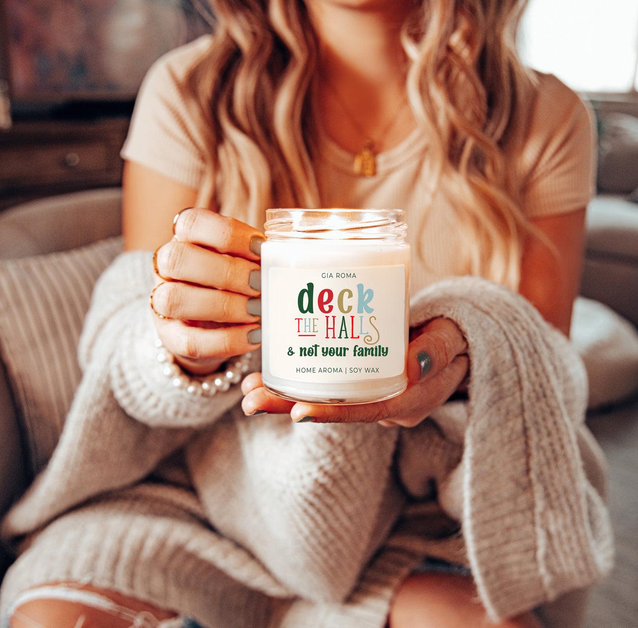 Deck The Halls Candle Gia Roma Deck The Halls Candle Gia Roma