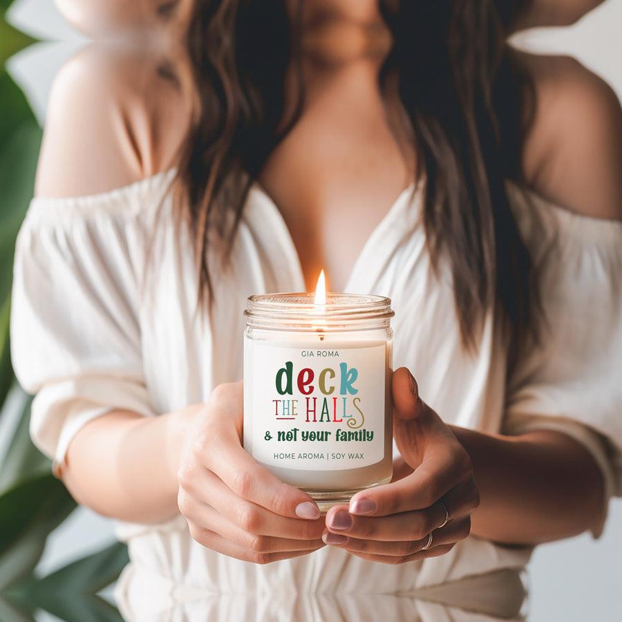 Deck The Halls Candle Gia Roma Deck The Halls Candle Gia Roma