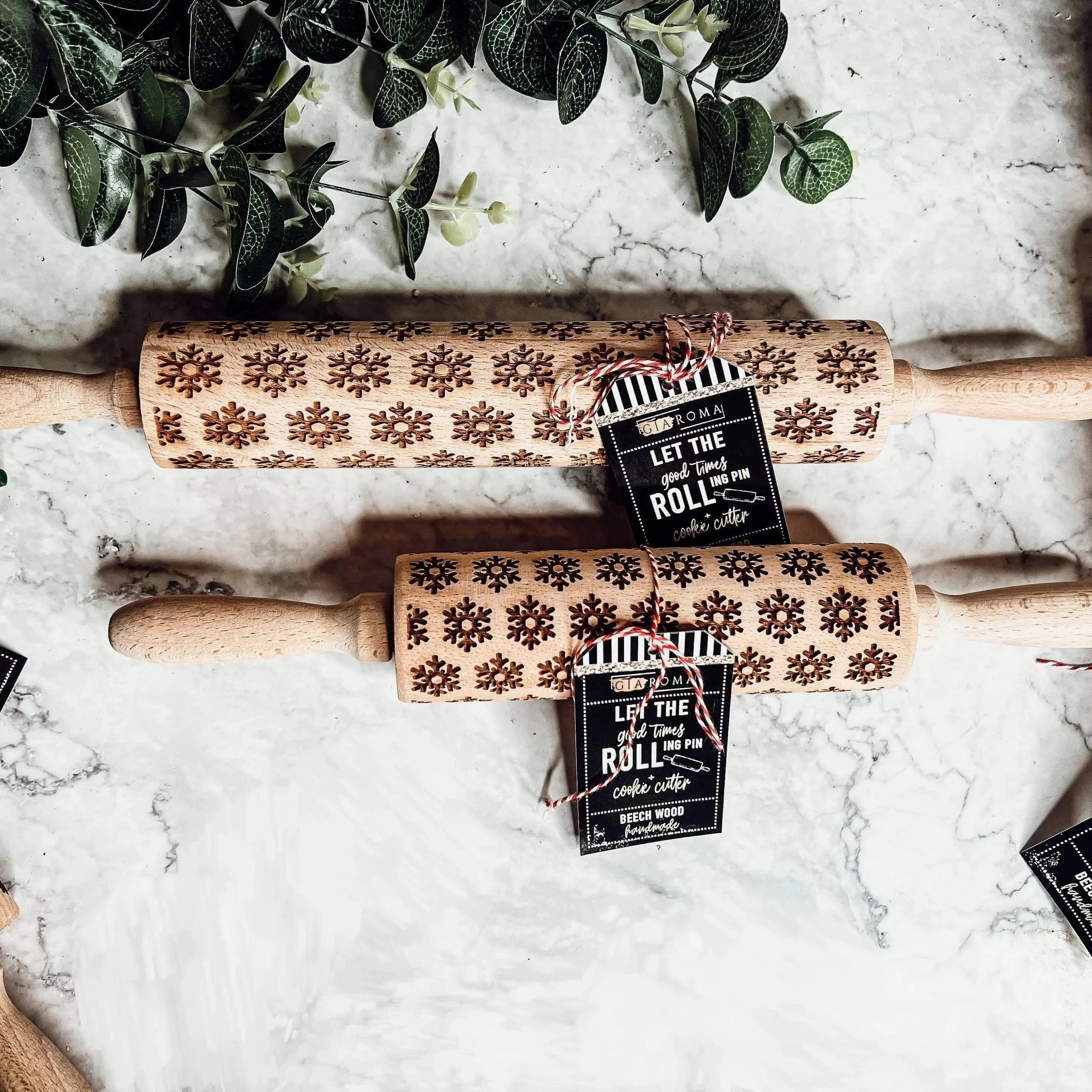 Christmas Rolling Pin Set | 10 Styles Gia Roma Christmas Rolling Pin Set | 10 Styles Gia Roma