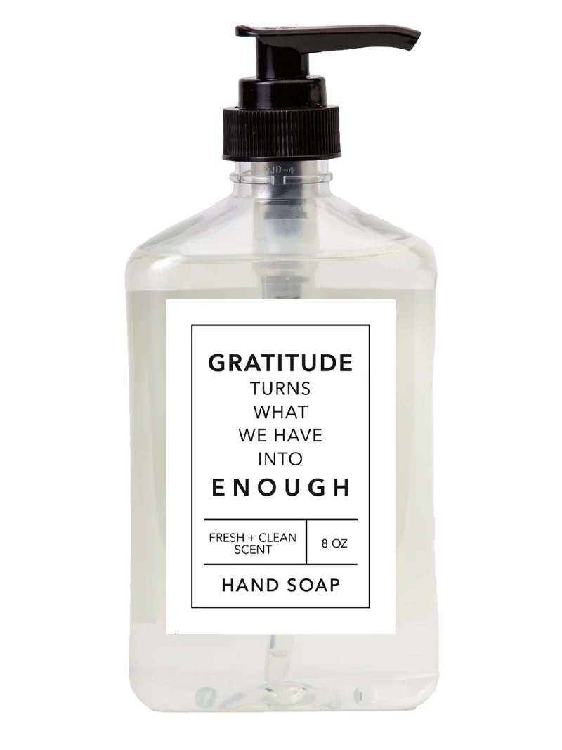 Gratitude 8 oz Hand Soap