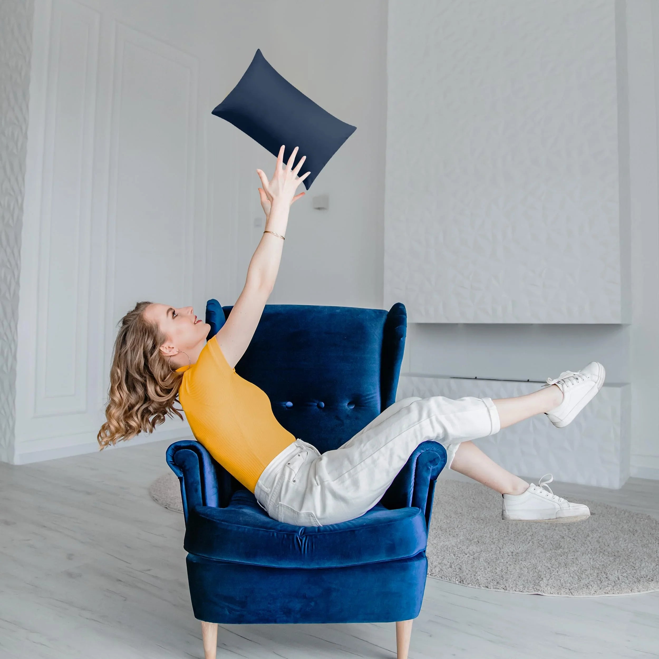 18" x 18" Throw Pillow Inserts (Set of 2) - KJ Cozy Designs