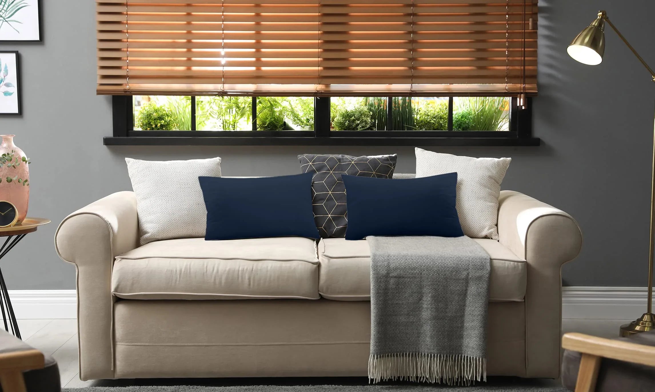 18" x 18" Throw Pillow Inserts (Set of 2) - KJ Cozy Designs