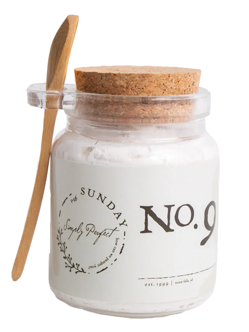 No. 9 Sugar Scrub – Simply Perfect Sunday Collection
