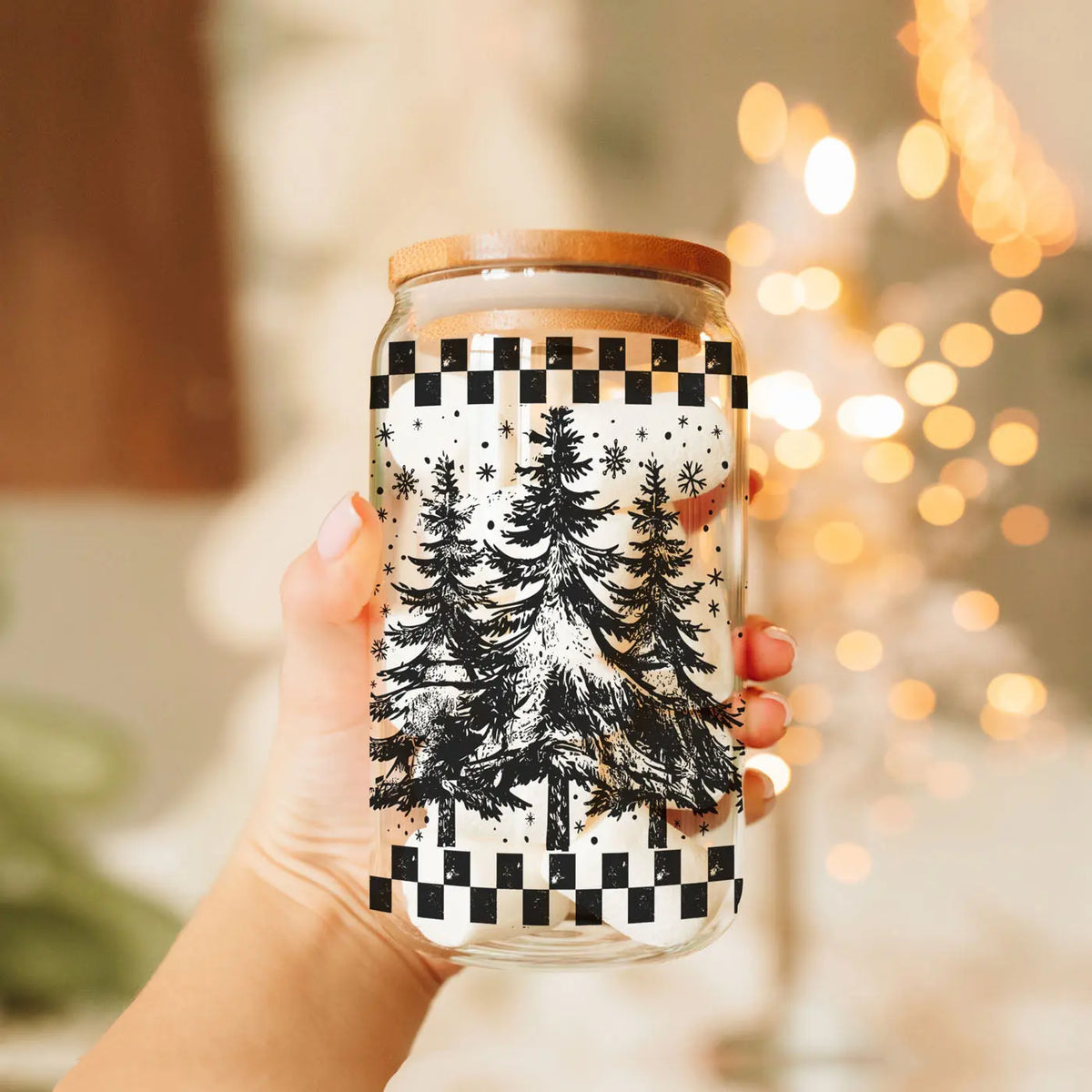 Retro Christmas Tree 17oz
