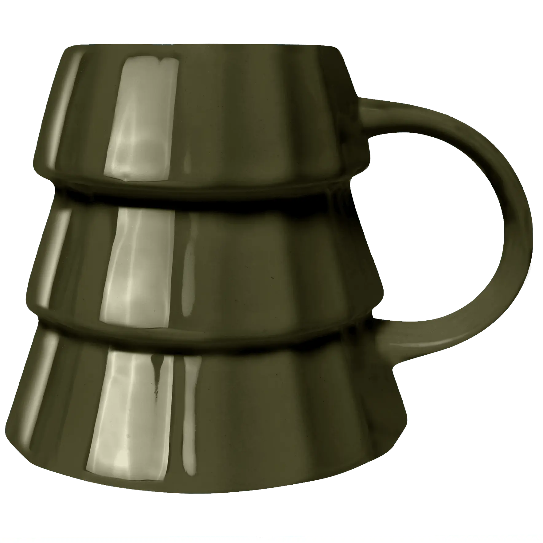 Green Tree 17 oz Figural Coffee Mug Sweet Water Decor Green Tree 17 oz Figural Coffee Mug Sweet Water Decor