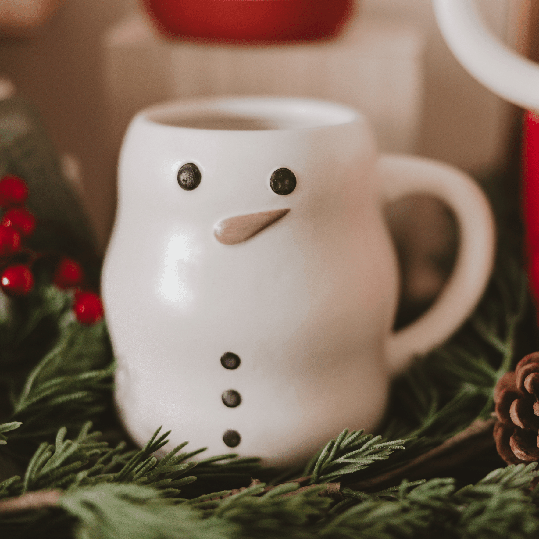 Snowman 21 oz Figural Coffee Mug Sweet Water Decor Snowman 21 oz Figural Coffee Mug Sweet Water Decor
