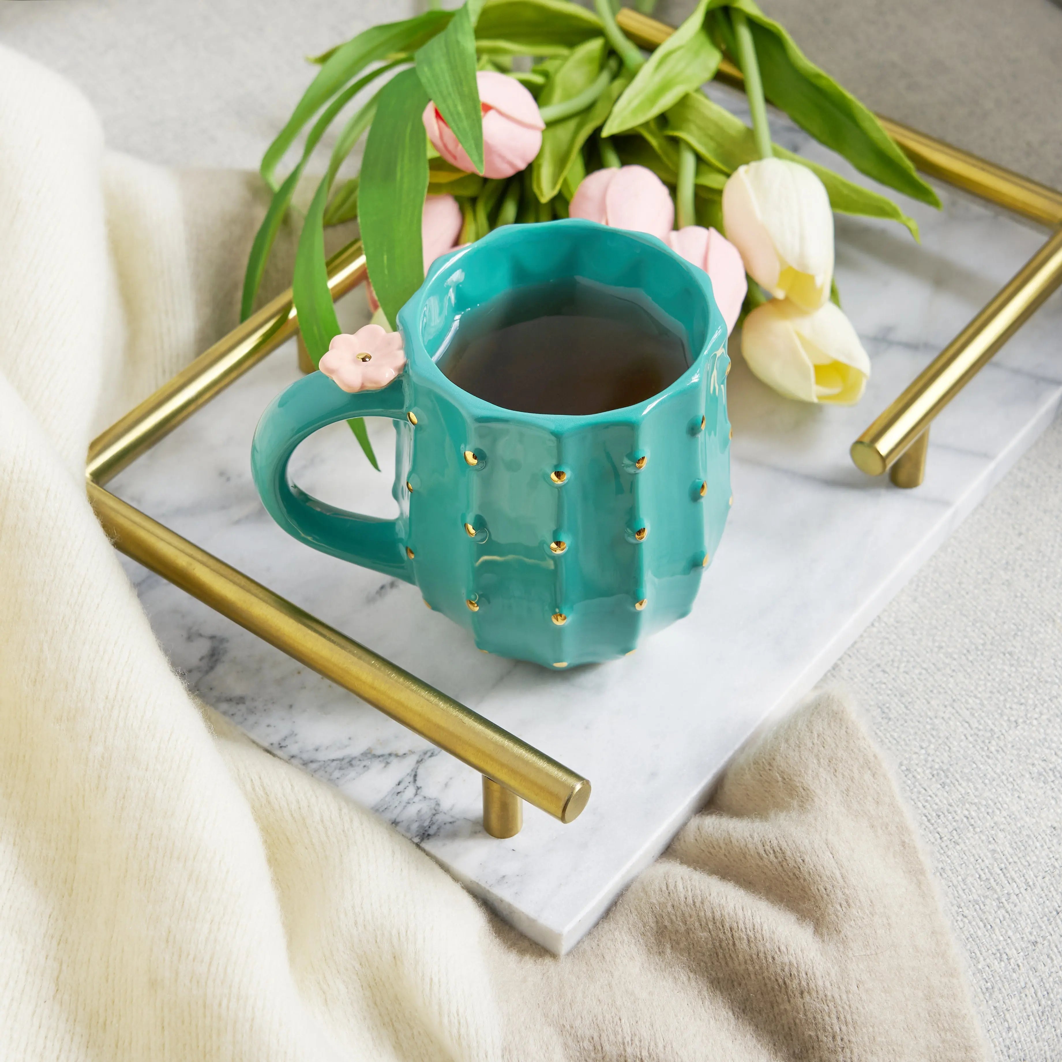 Cactus Mug Pinky Up Tea Cactus Mug Pinky Up Tea
