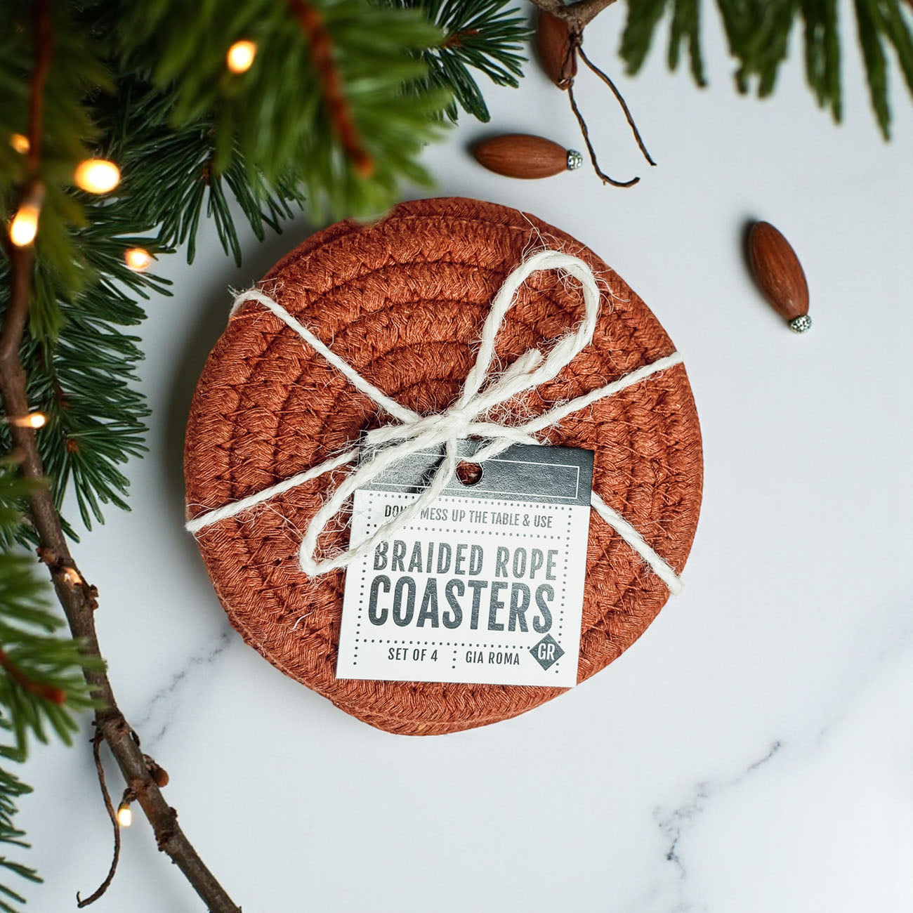 Fall Fabric Coasters Gia Roma Fall Fabric Coasters Gia Roma