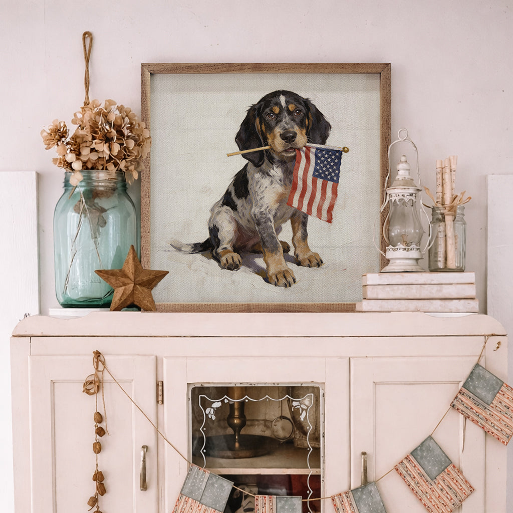 Patriotic Pets Bluetick Coonhound Kendrick Home